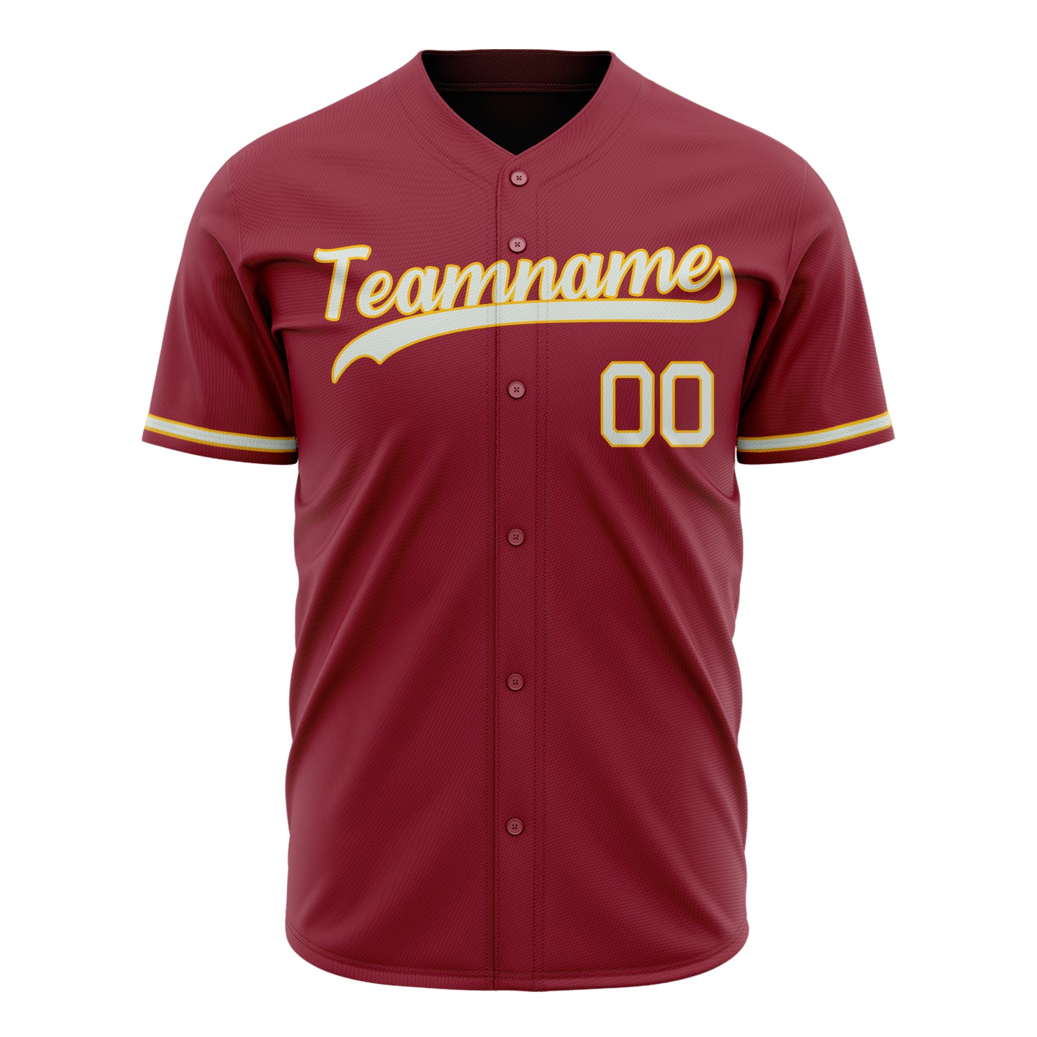 Benutzerdefiniertes Professionelles Kastanienbraun Grau Baseballtrikot