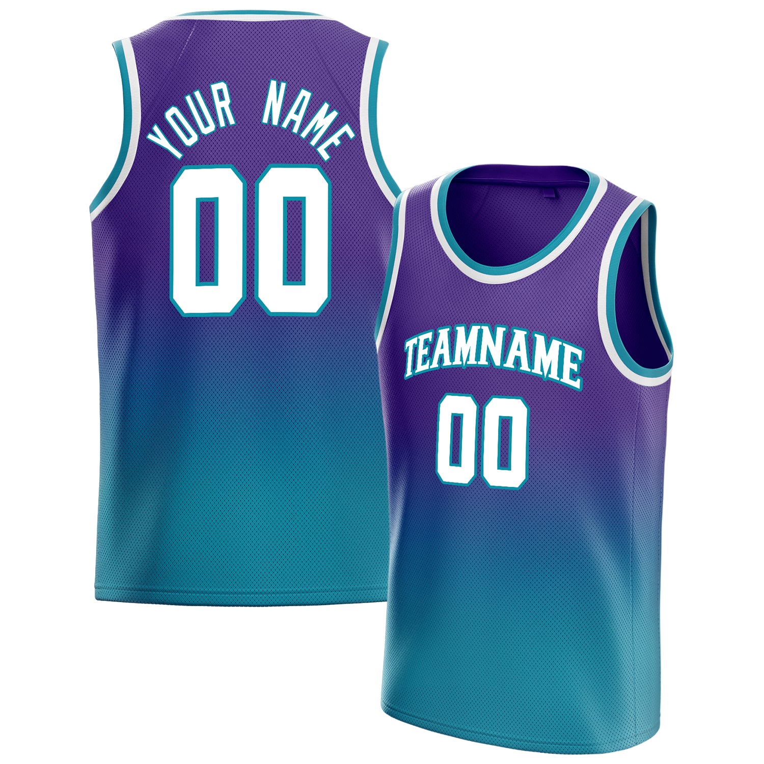 Benutzerdefiniertes Professionelles Lila Weiß Basketballtrikot BS01240621JG128