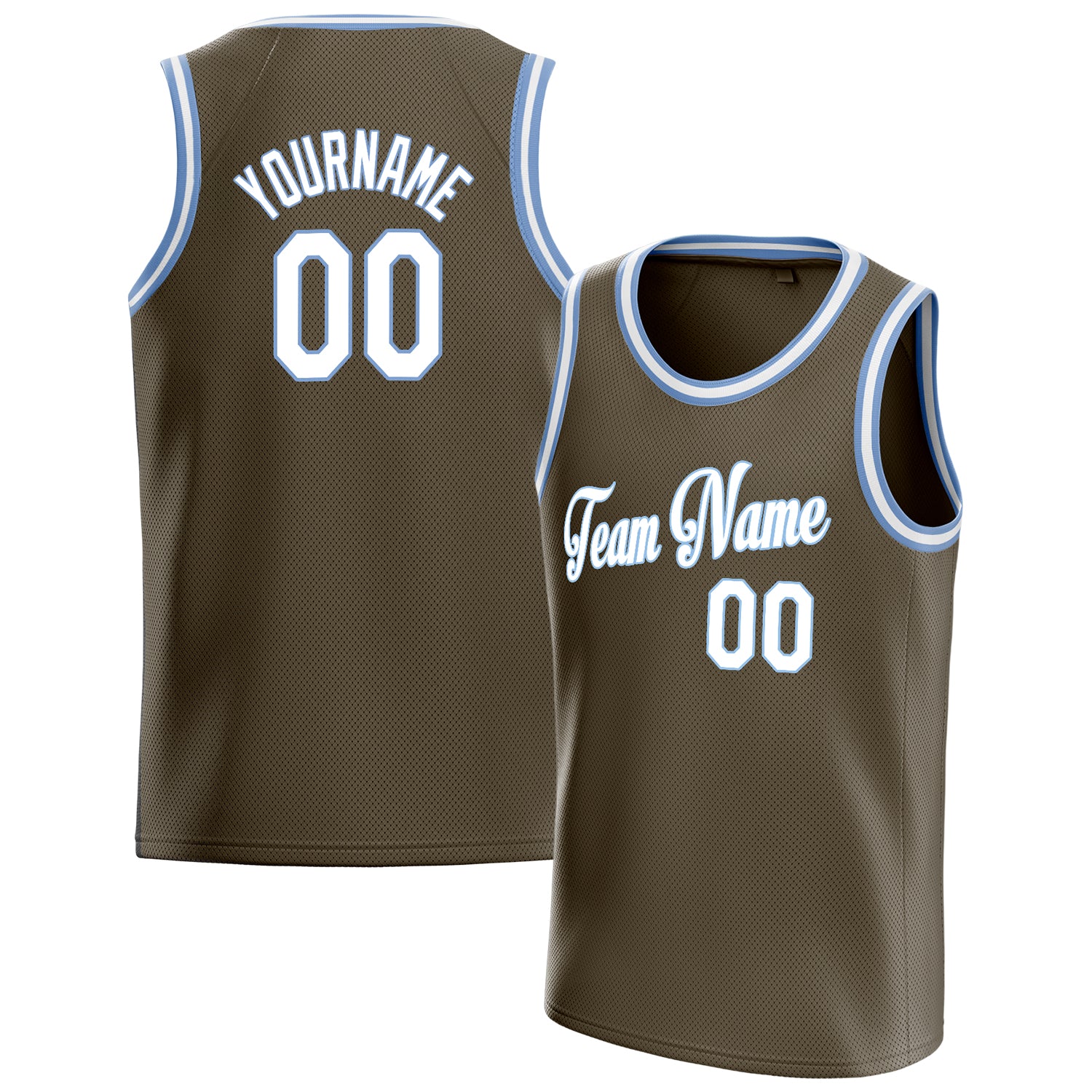 Benutzerdefiniertes Professionelles Oliv Weiß Basketballtrikot BS01240621XE217