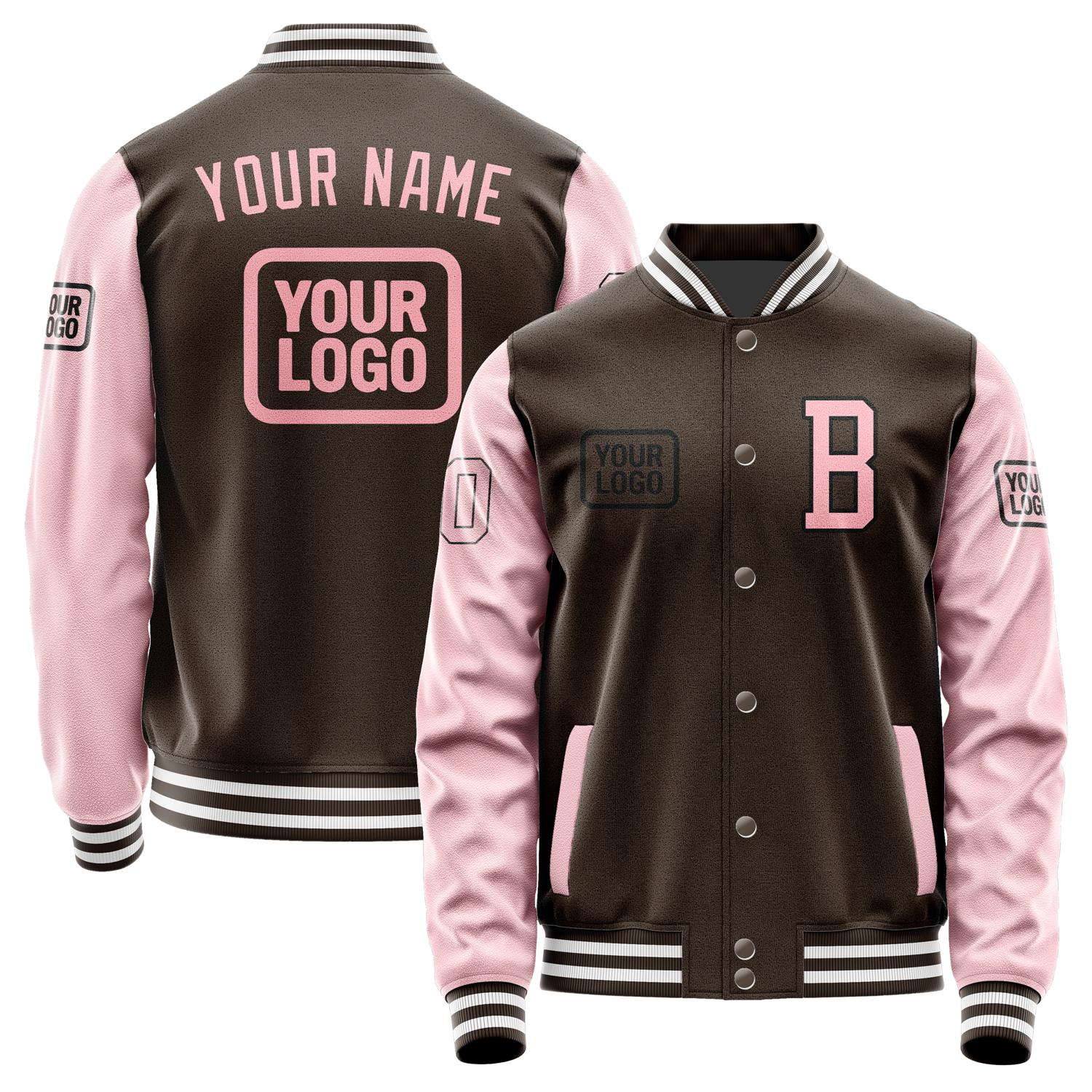 Maßgeschneidertes Braun Rosa Jacke JA010121011817212117