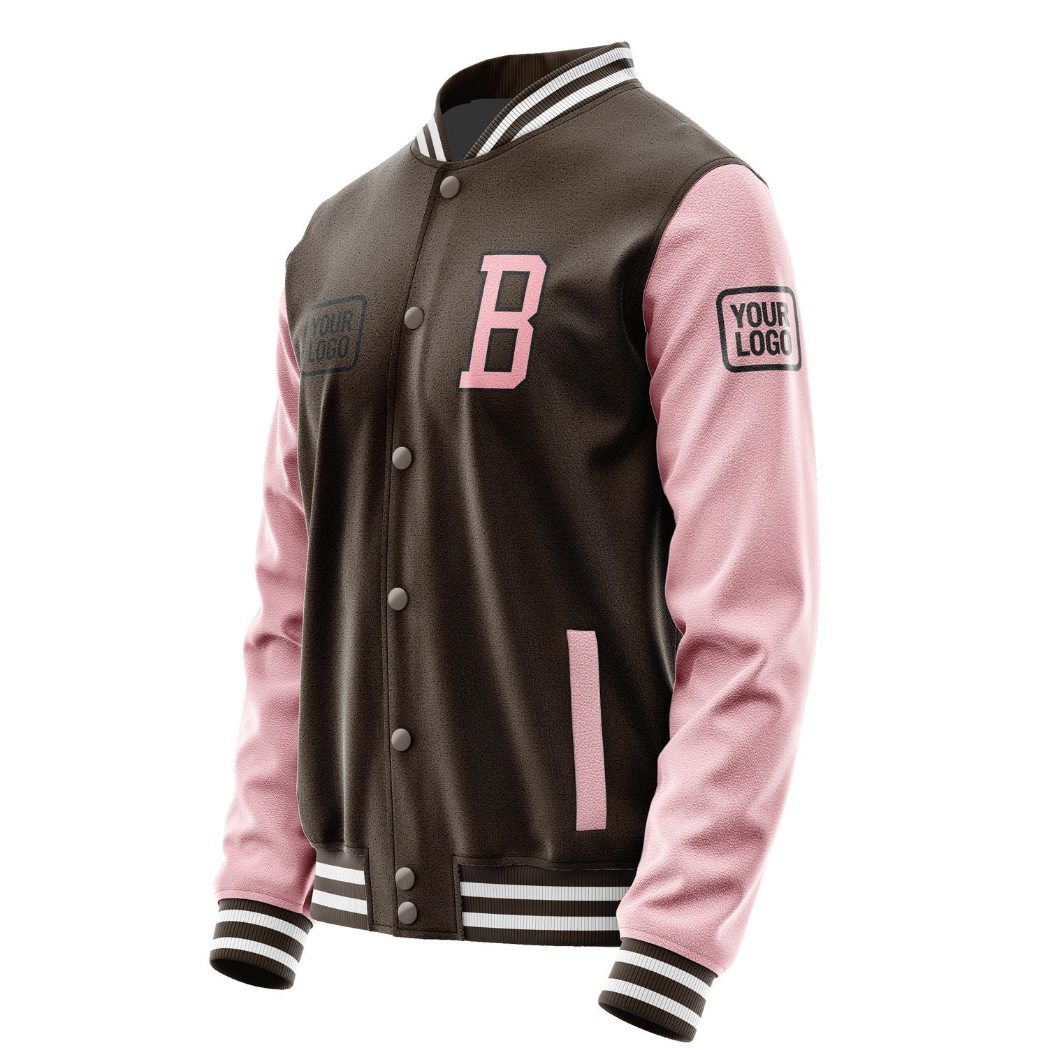 Maßgeschneidertes Braun Rosa Jacke JA010121011817212117