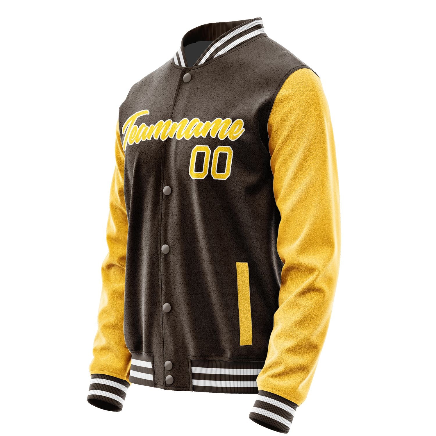 Maßgeschneidertes Braun Gold Jacke JA0101300118B21830