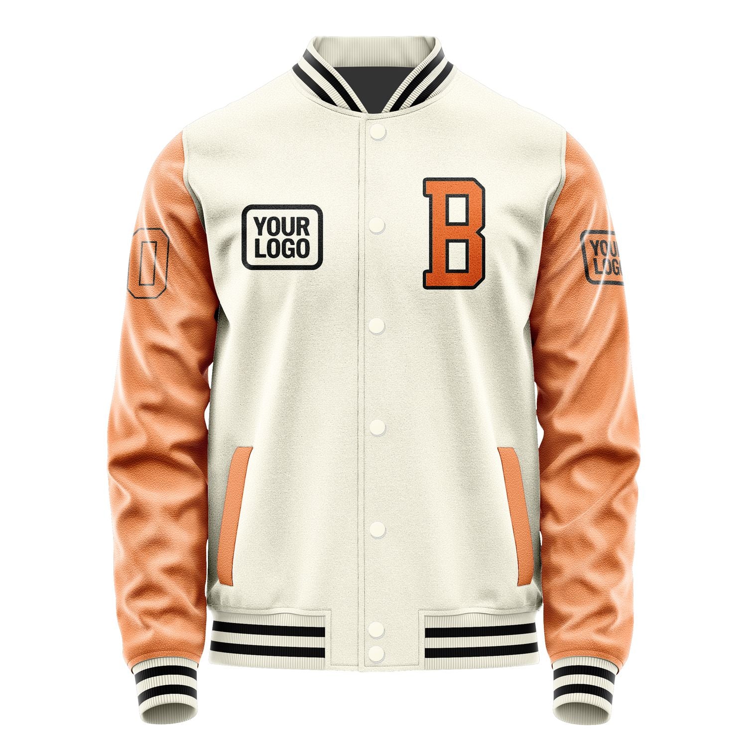 Maßgeschneidertes Beige Orange Jacke JA030328031717282817