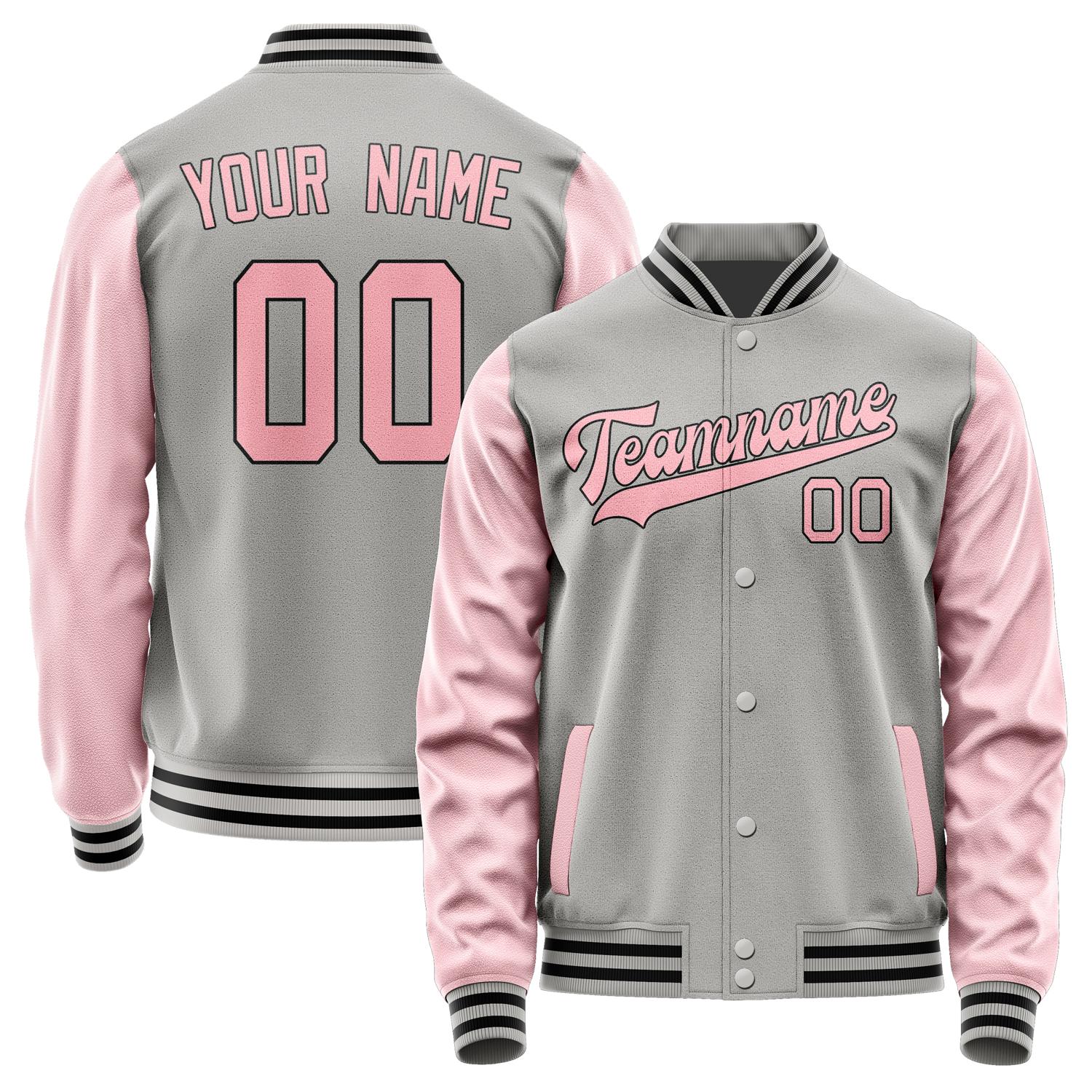 Maßgeschneidertes Grau Rosa Jacke JA0404210417B31721