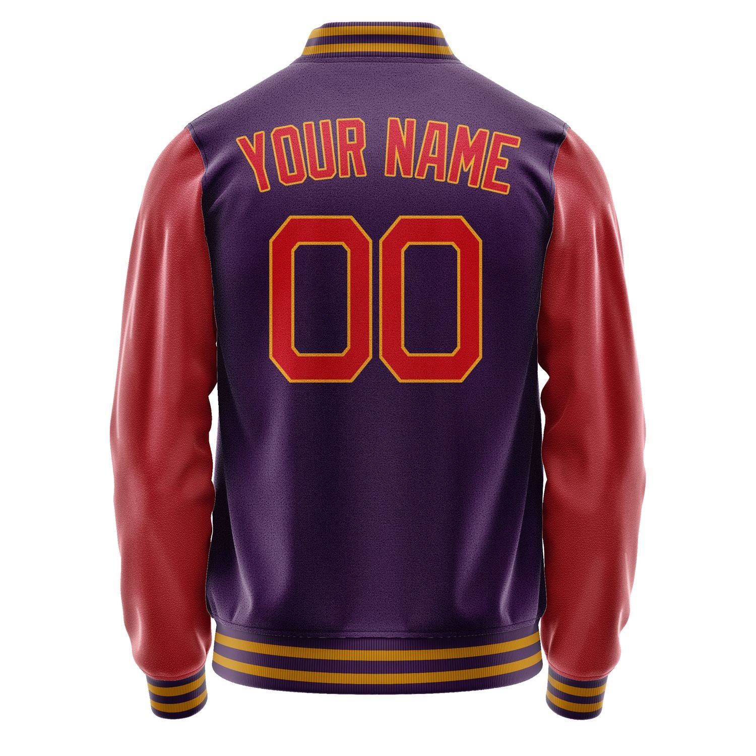 Maßgeschneidertes Lila Rot Jacke JA0707140718B21814