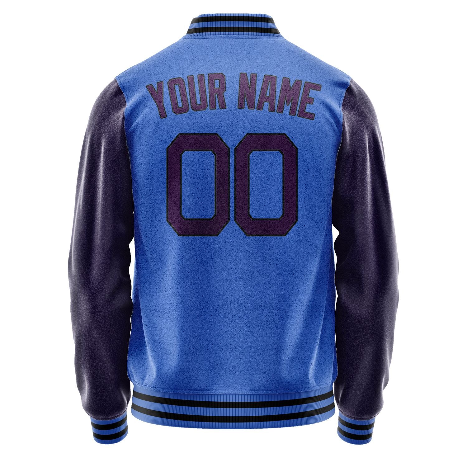 Maßgeschneidertes Himmelblau Lila Jacke JA0909070917B21707