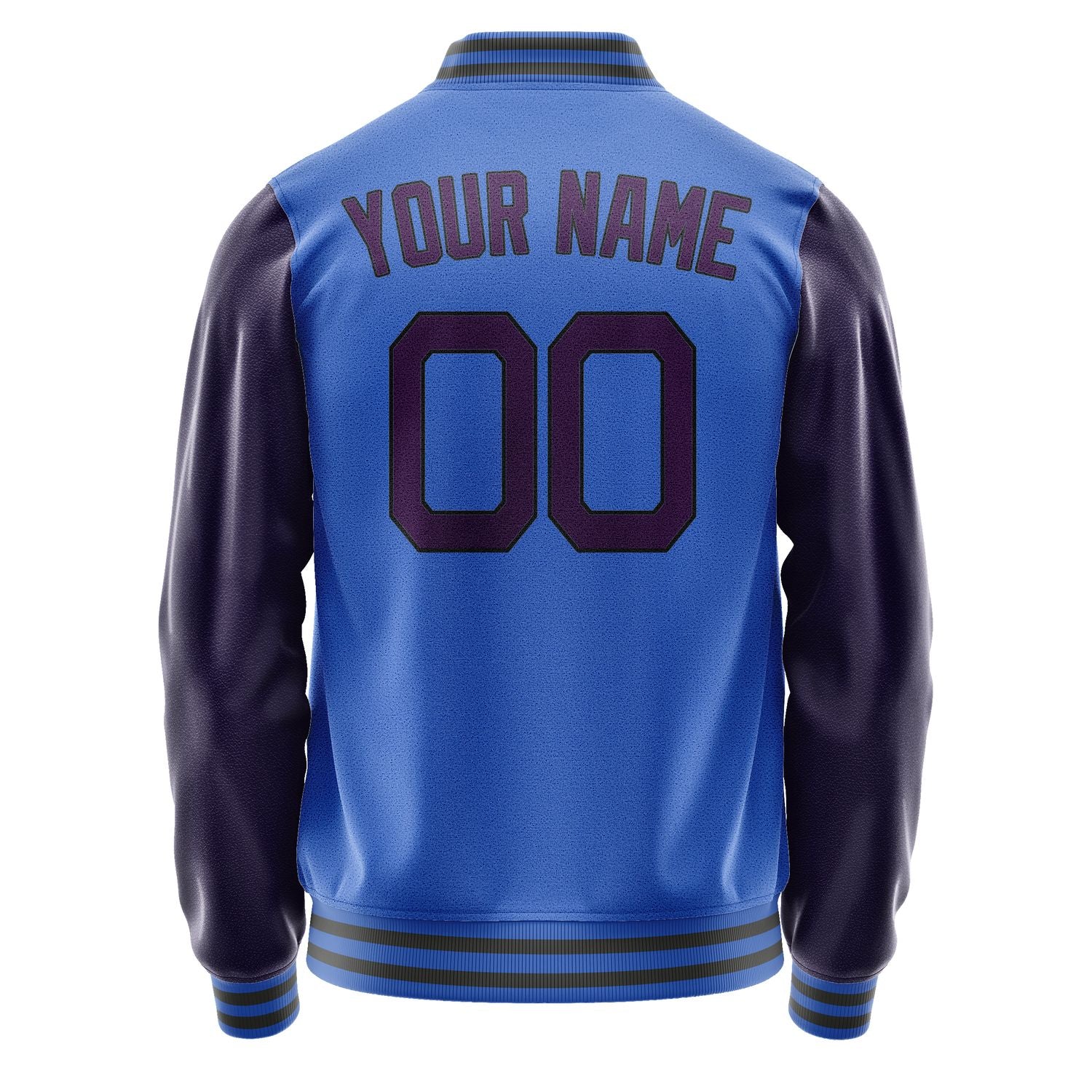 Maßgeschneidertes Himmelblau Lila Jacke JA0909070920B21707