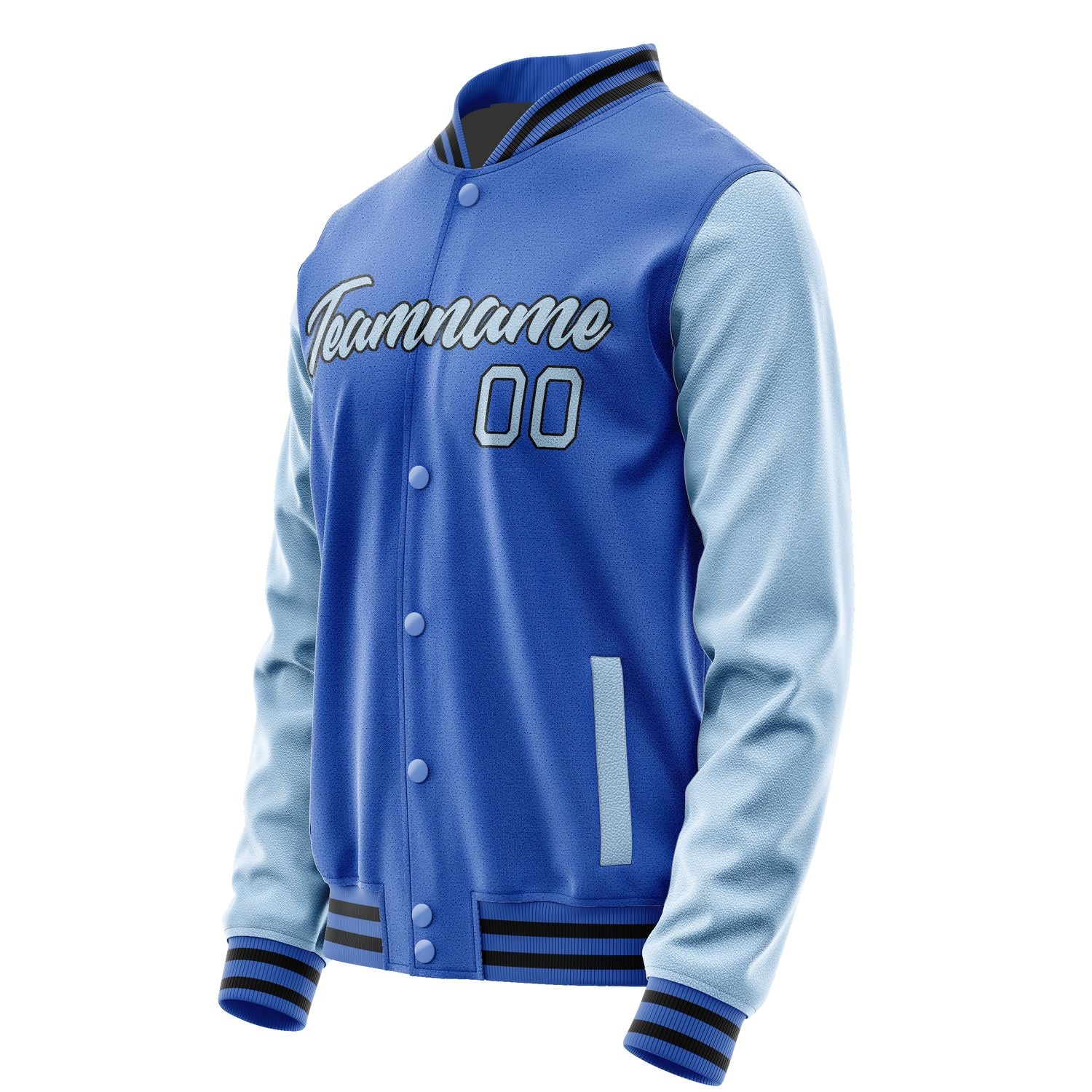 Maßgeschneidertes Himmelblau Hellblau Jacke JA0909080917B21708