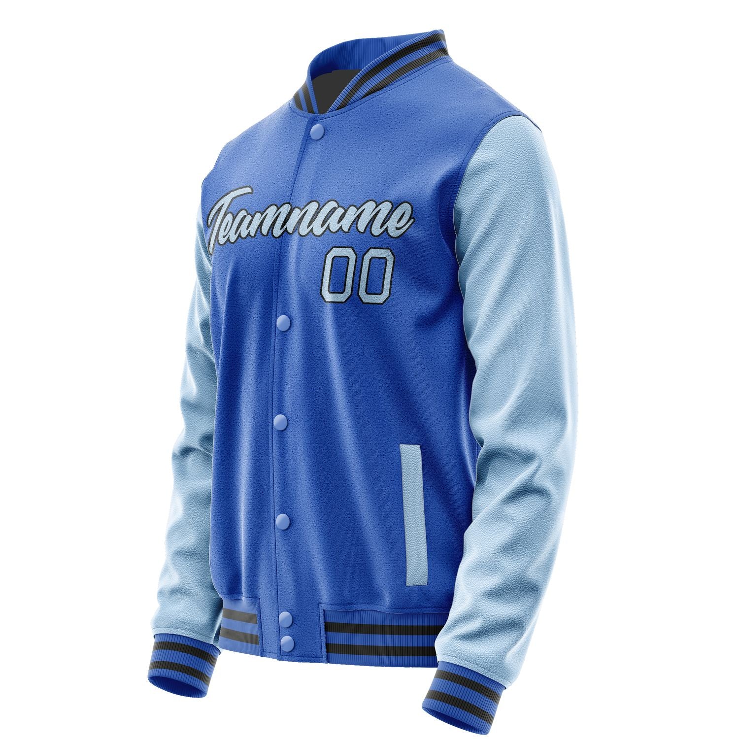 Maßgeschneidertes Himmelblau Hellblau Jacke JA0909080920B21708