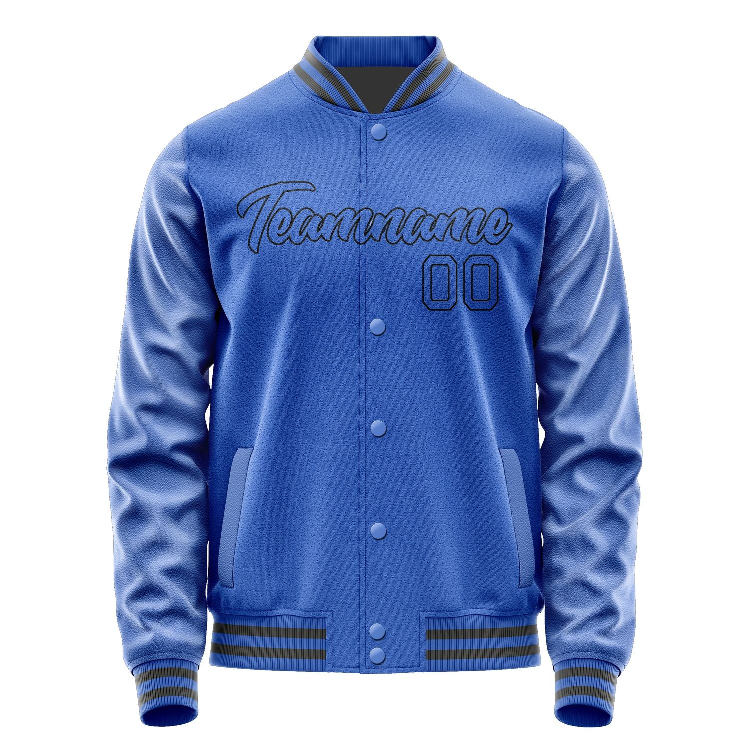 Maßgeschneidertes Himmelblau Himmelblau Jacke JA0909090920B21709