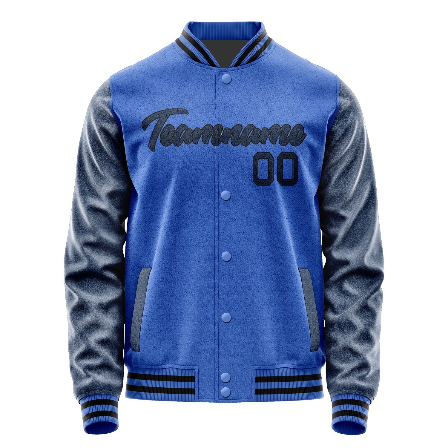 Maßgeschneidertes Himmelblau Marineblau Jacke JA0909100917B21710