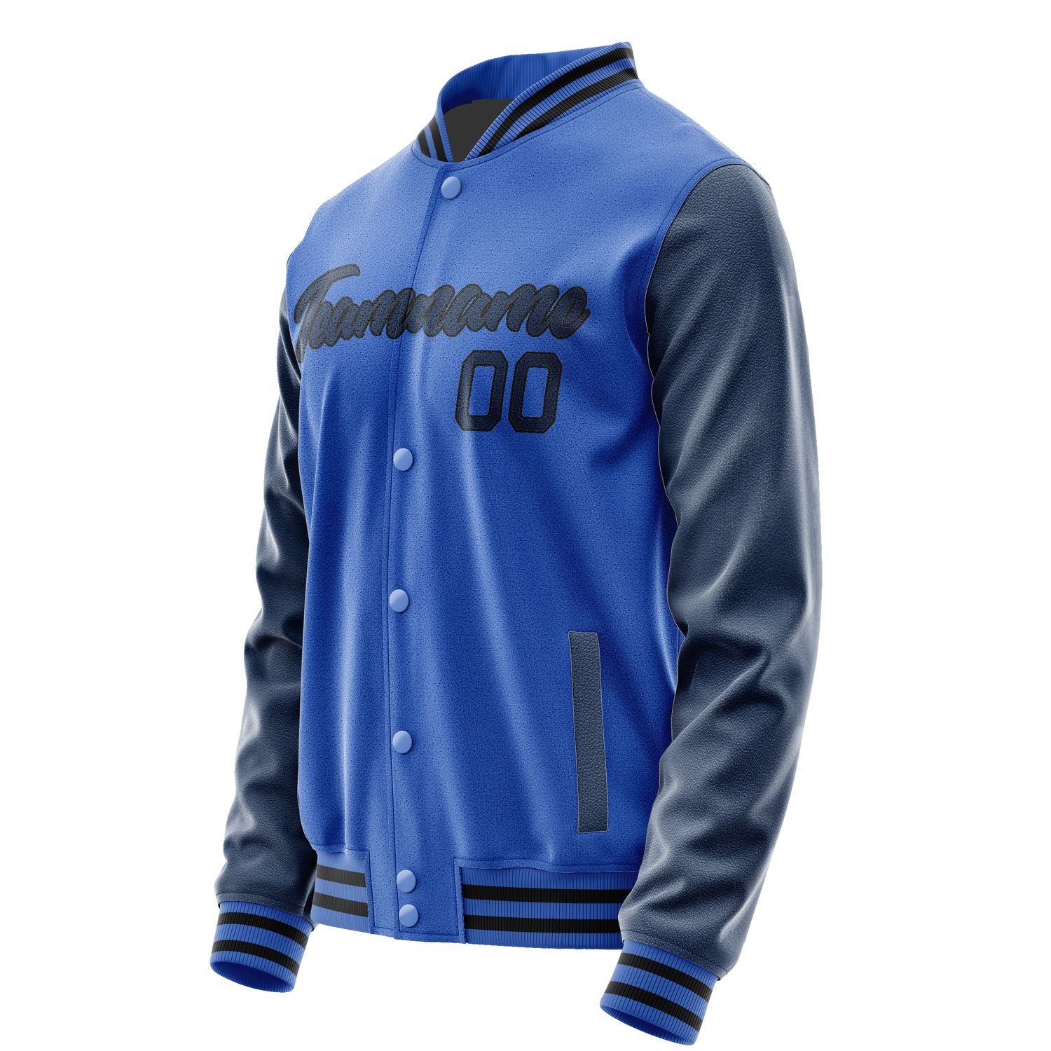 Maßgeschneidertes Himmelblau Marineblau Jacke JA0909100917B21710