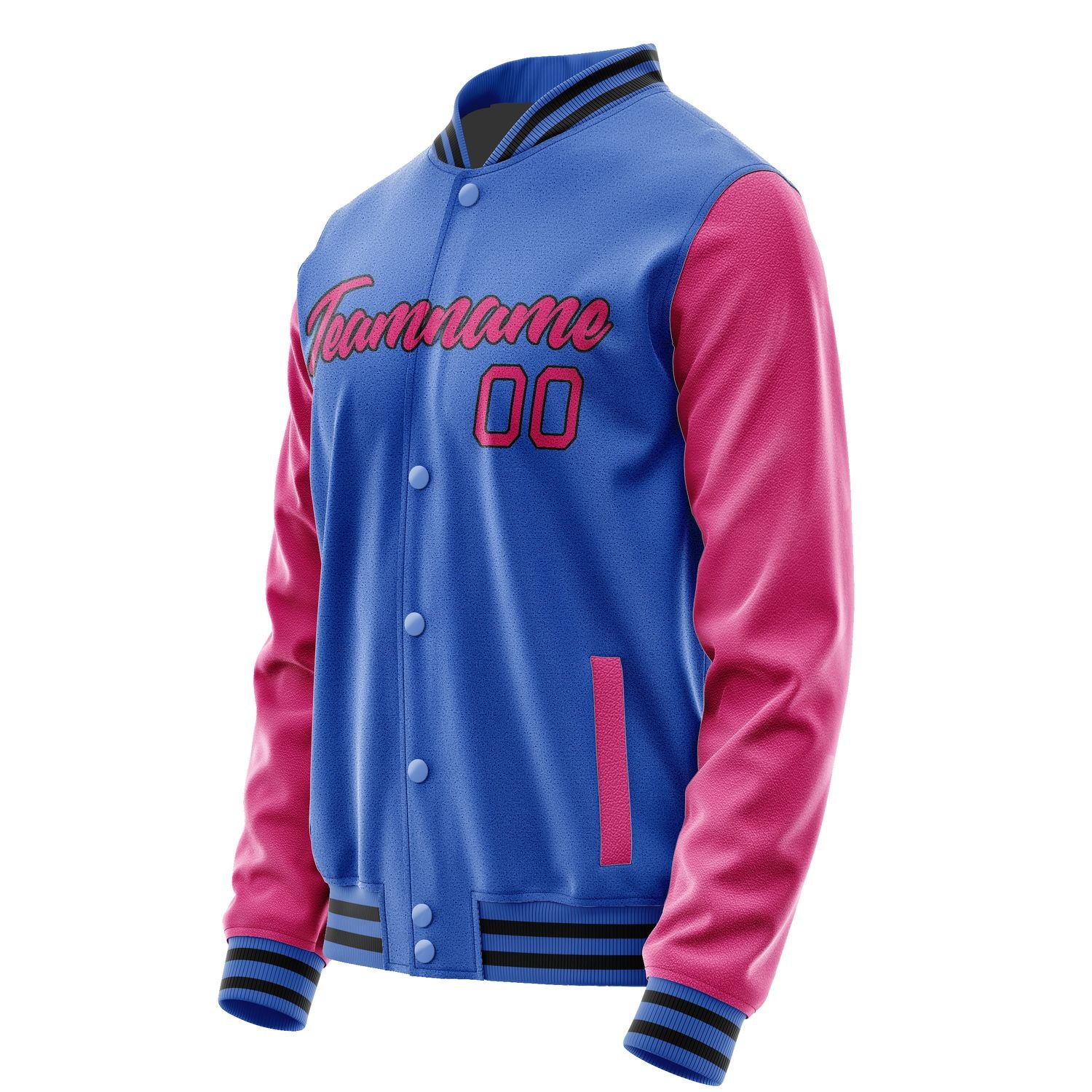 Maßgeschneidertes Himmelblau Orangerot Jacke JA0909120920B21712