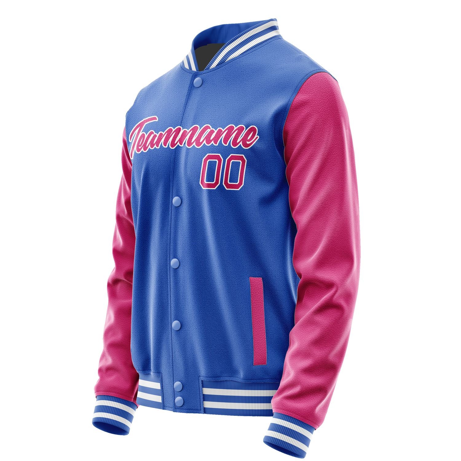 Maßgeschneidertes Himmelblau Rosarot Jacke JA0909130917B21713