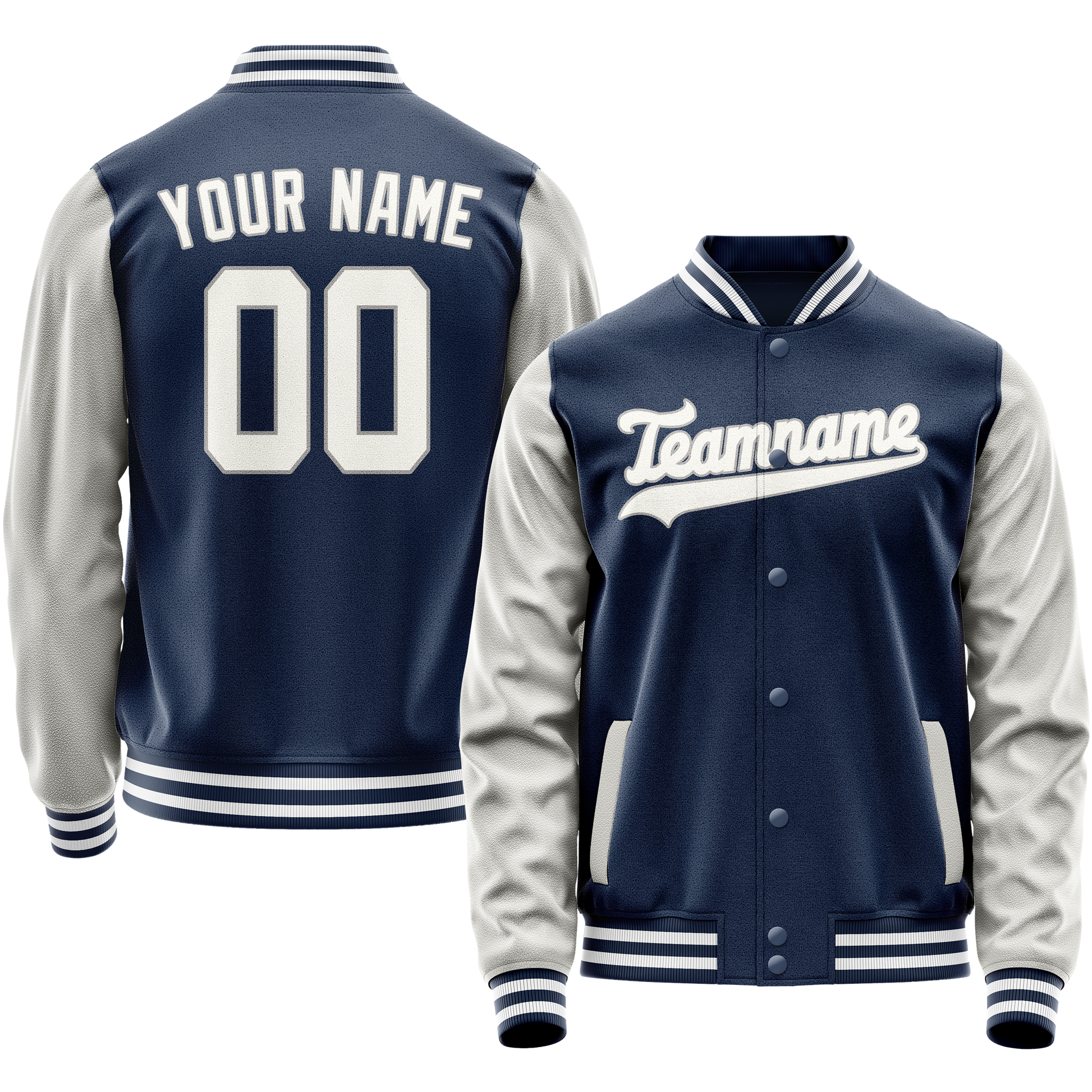 Maßgeschneidertes Königsblau Grau Jacke JA02240617XF543