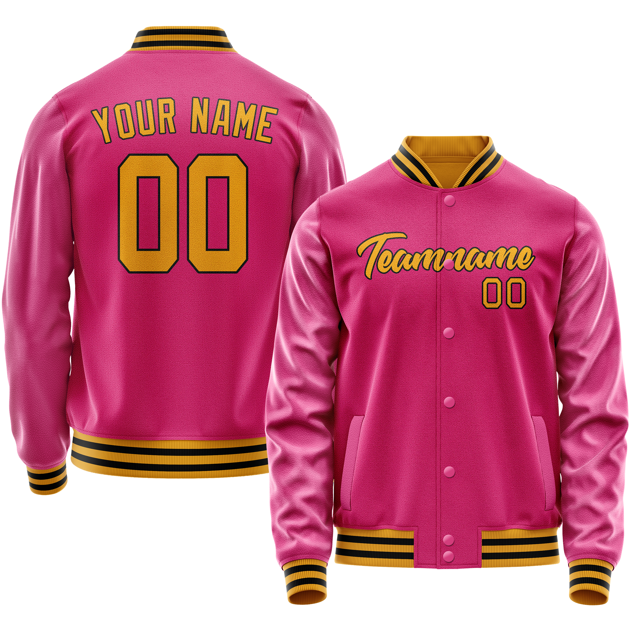 Maßgeschneidertes Rosa Altgold Jacke JA02240617SH321