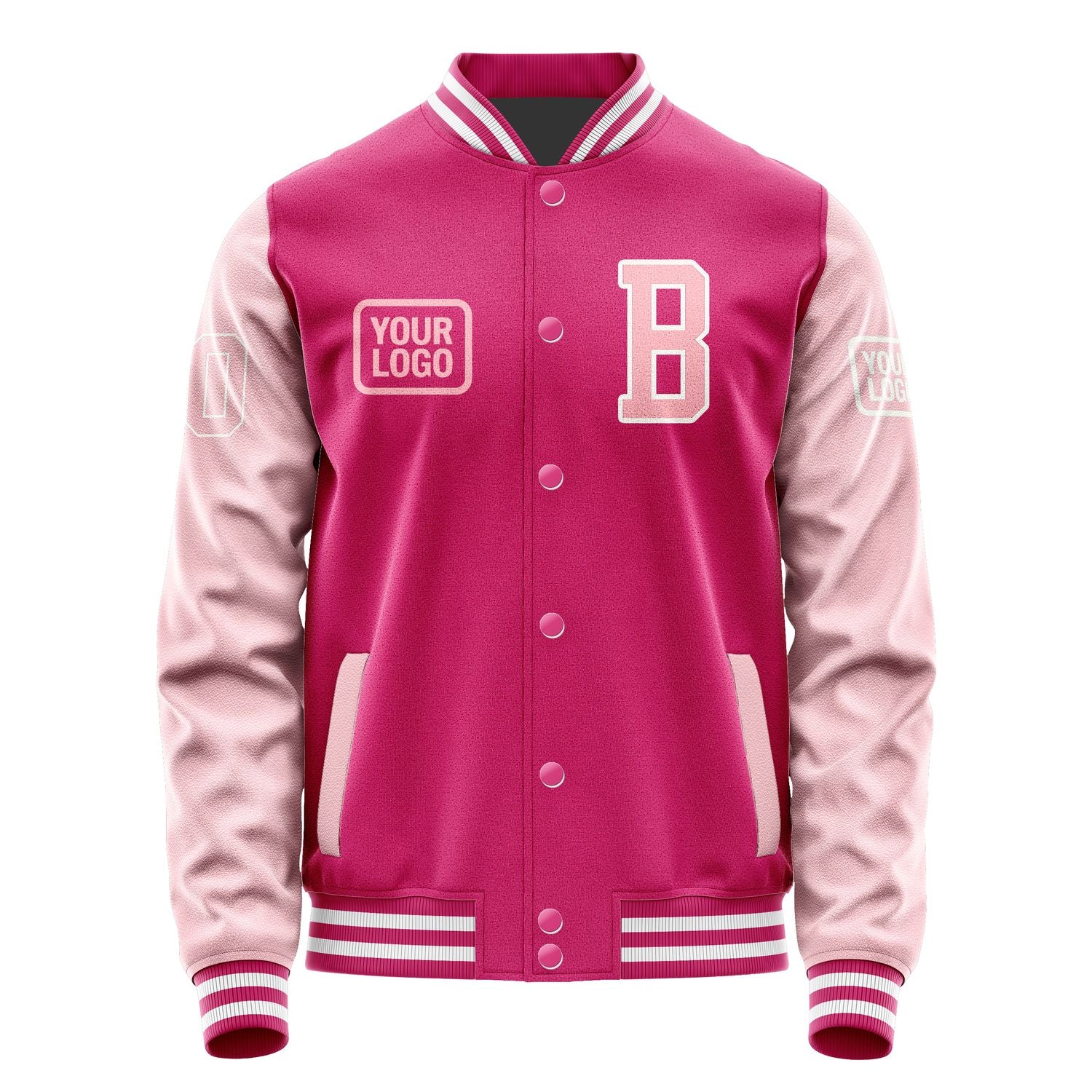 Maßgeschneidertes Rosarot Rosa Jacke JA131321131818212118