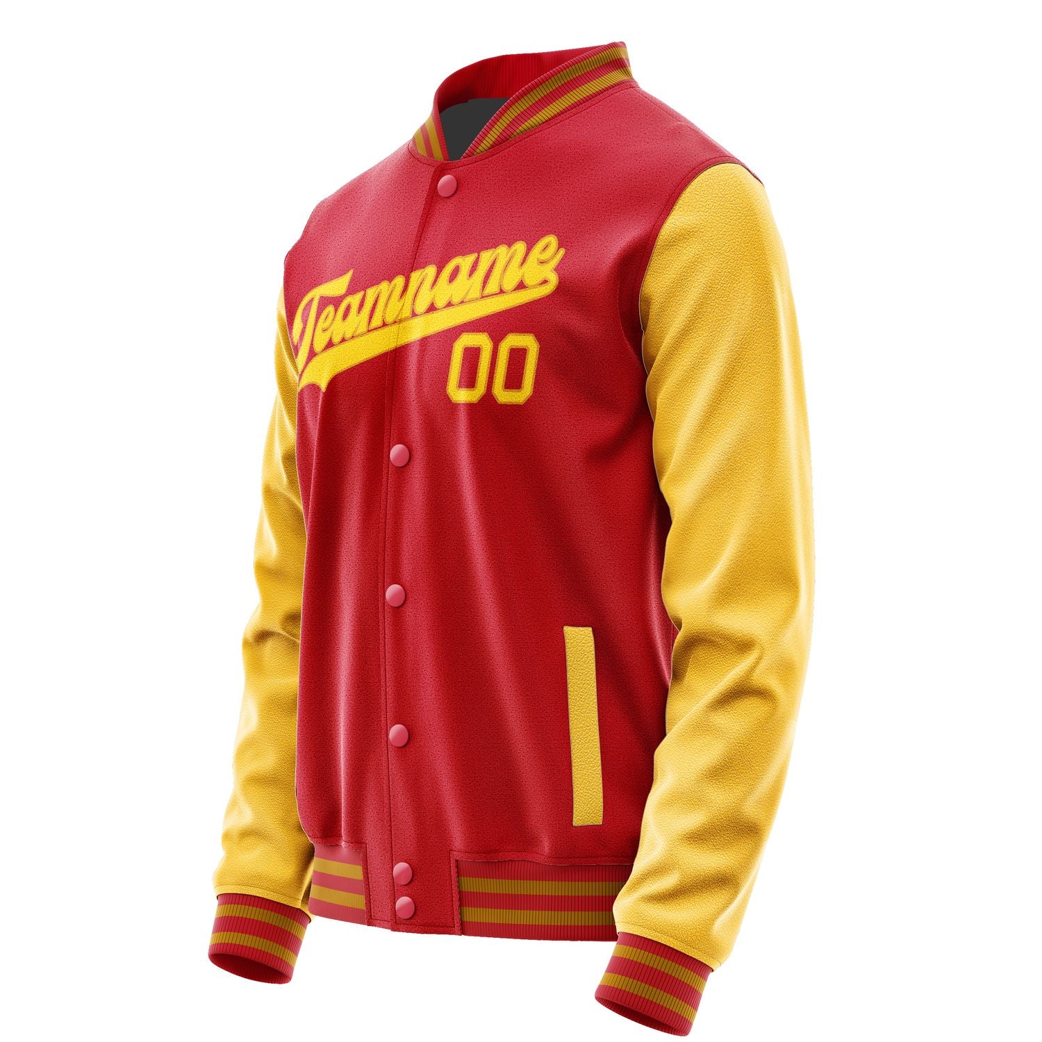 Maßgeschneidertes Rot Gold Jacke JA1414301419B31930