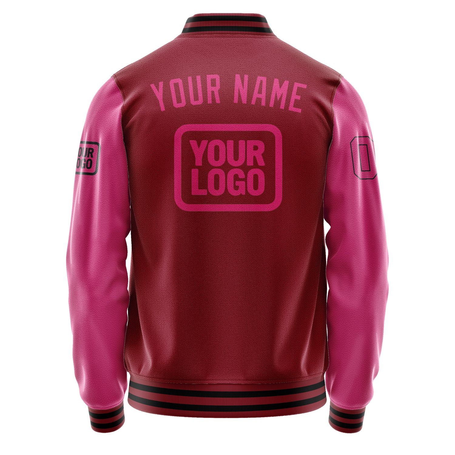 Maßgeschneidertes Karmesinrot Rosarot Jacke JA151513151717131317
