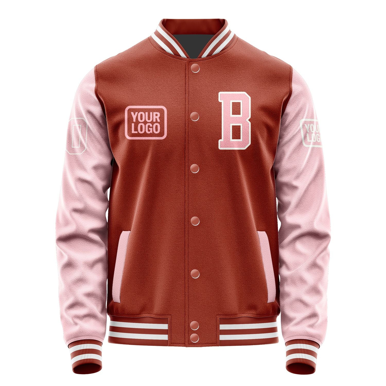 Maßgeschneidertes Korallenrot Rosa Jacke JA161621161818212118