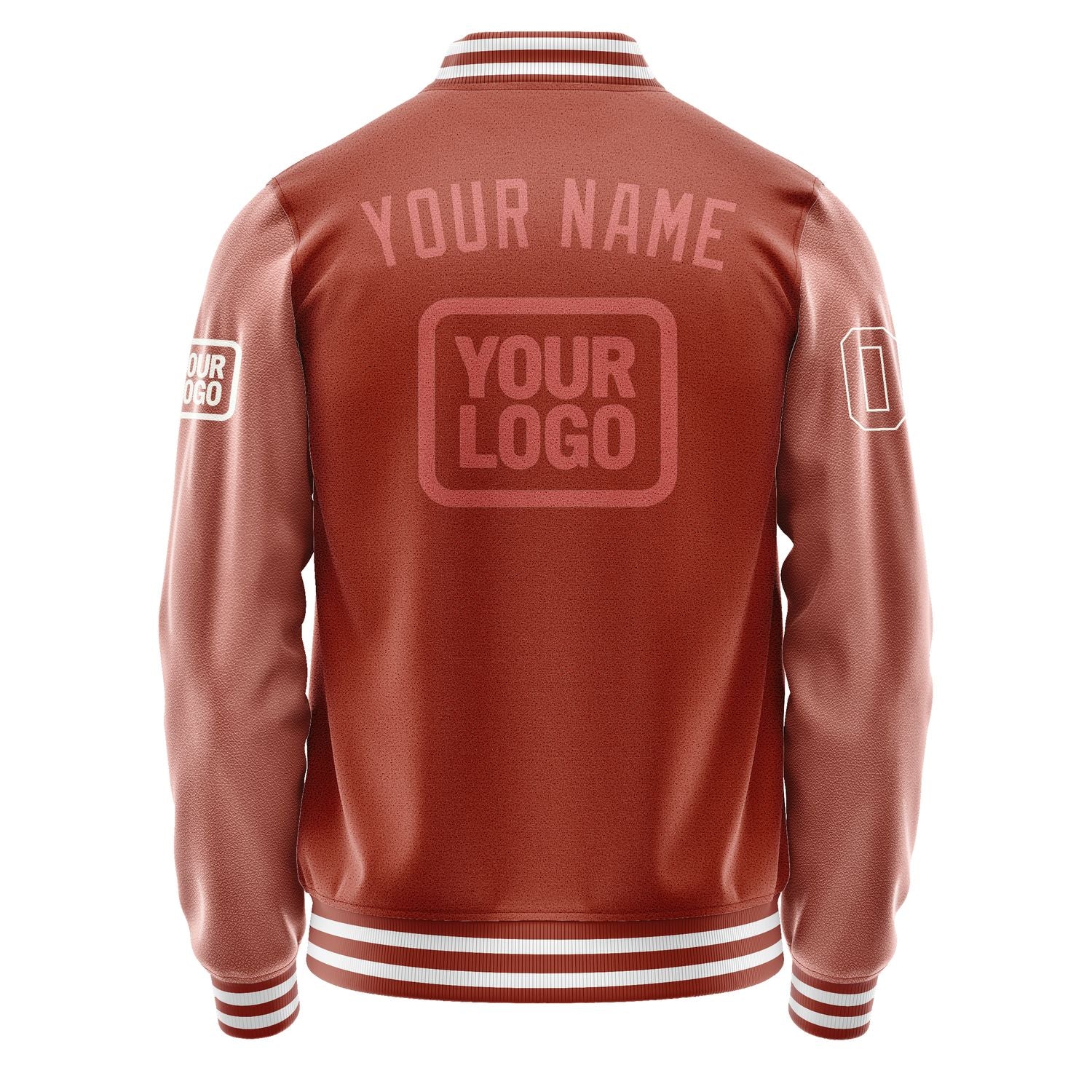 Maßgeschneidertes Korallenrot Kupferrose Jacke JA161629161818292918