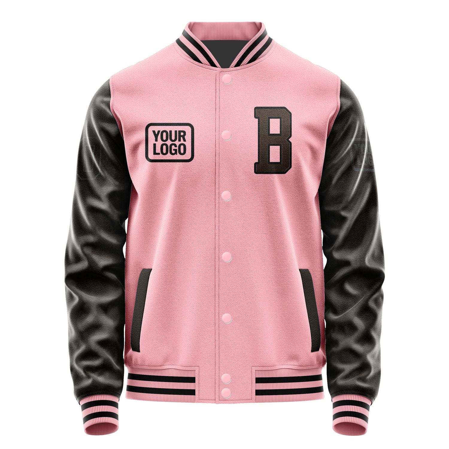 Maßgeschneidertes Rosa Braun Jacke JA212101211717010117