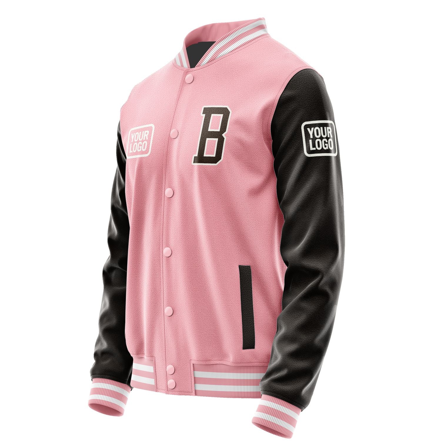 Maßgeschneidertes Rosa Braun Jacke JA212101211818010118