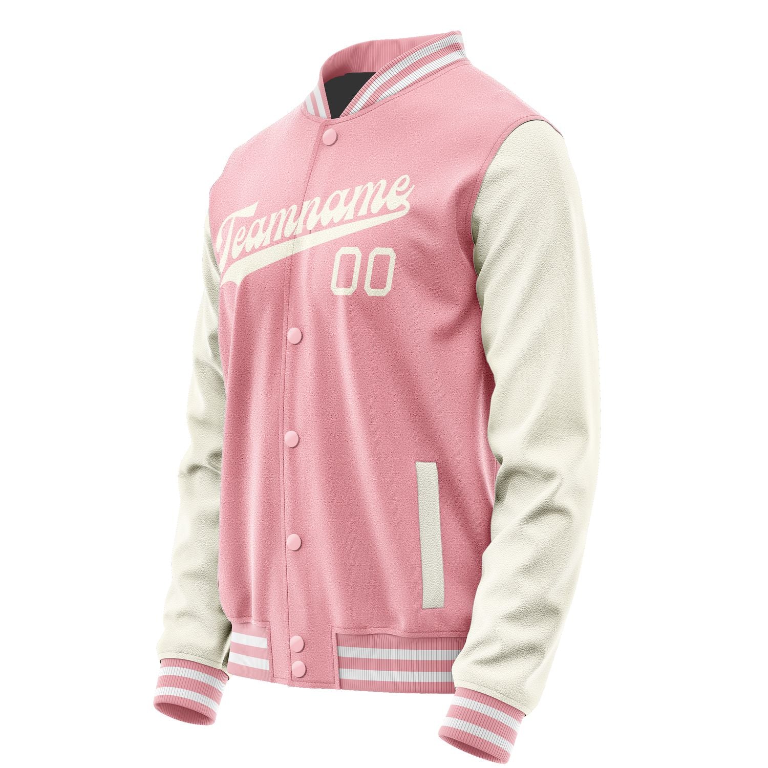 Maßgeschneidertes Rosa Beige Jacke JA2121032118B31803