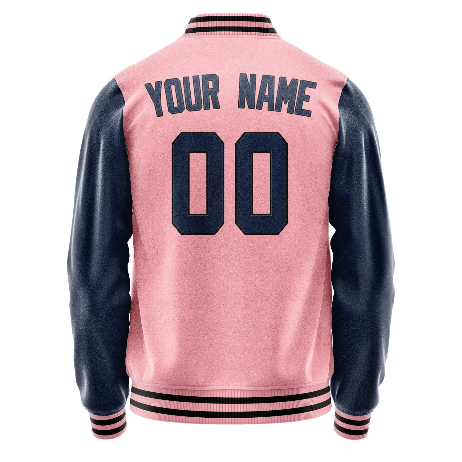 Maßgeschneidertes Rosa Marineblau Jacke JA2121102117B31710