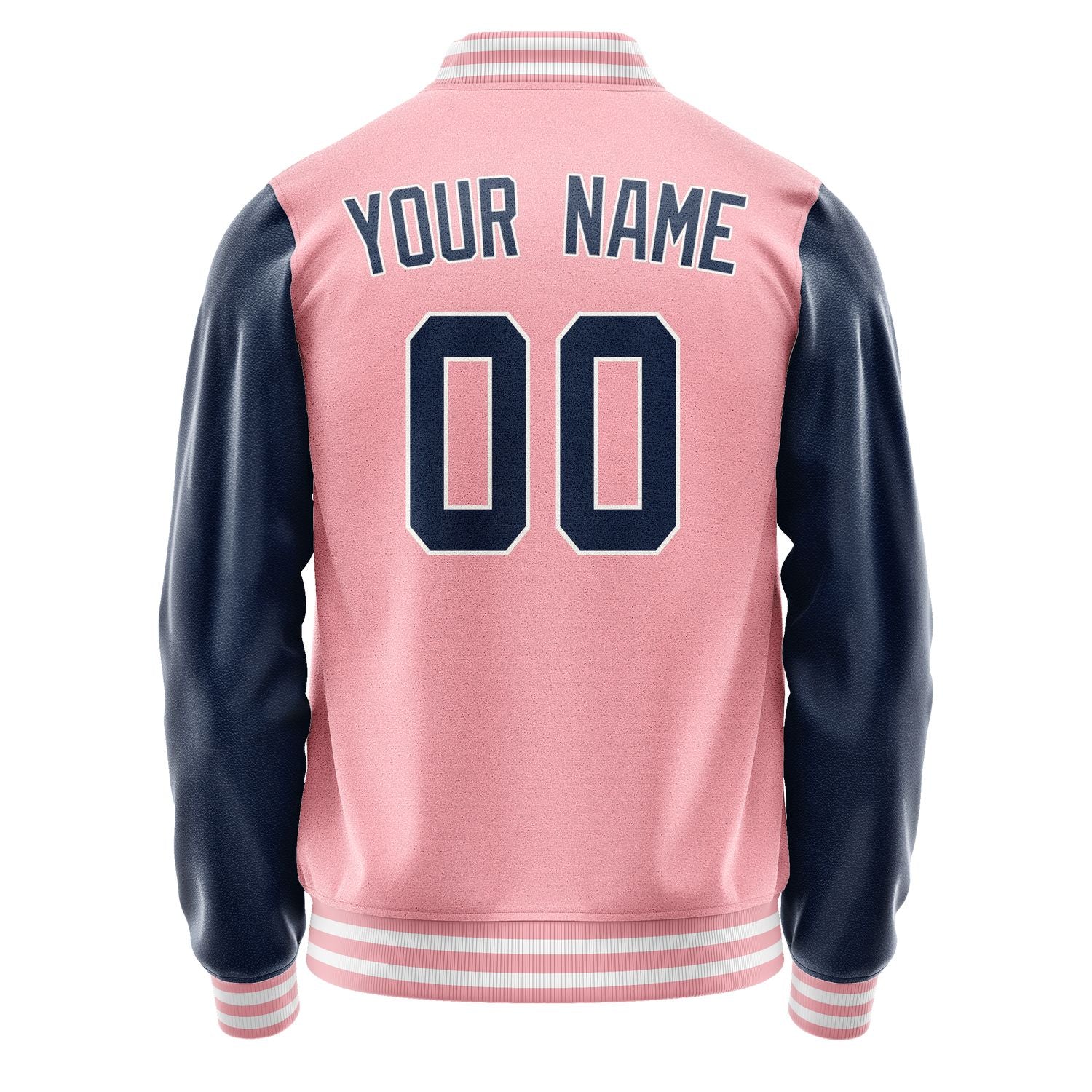 Maßgeschneidertes Rosa Marineblau Jacke JA2121102118B31810