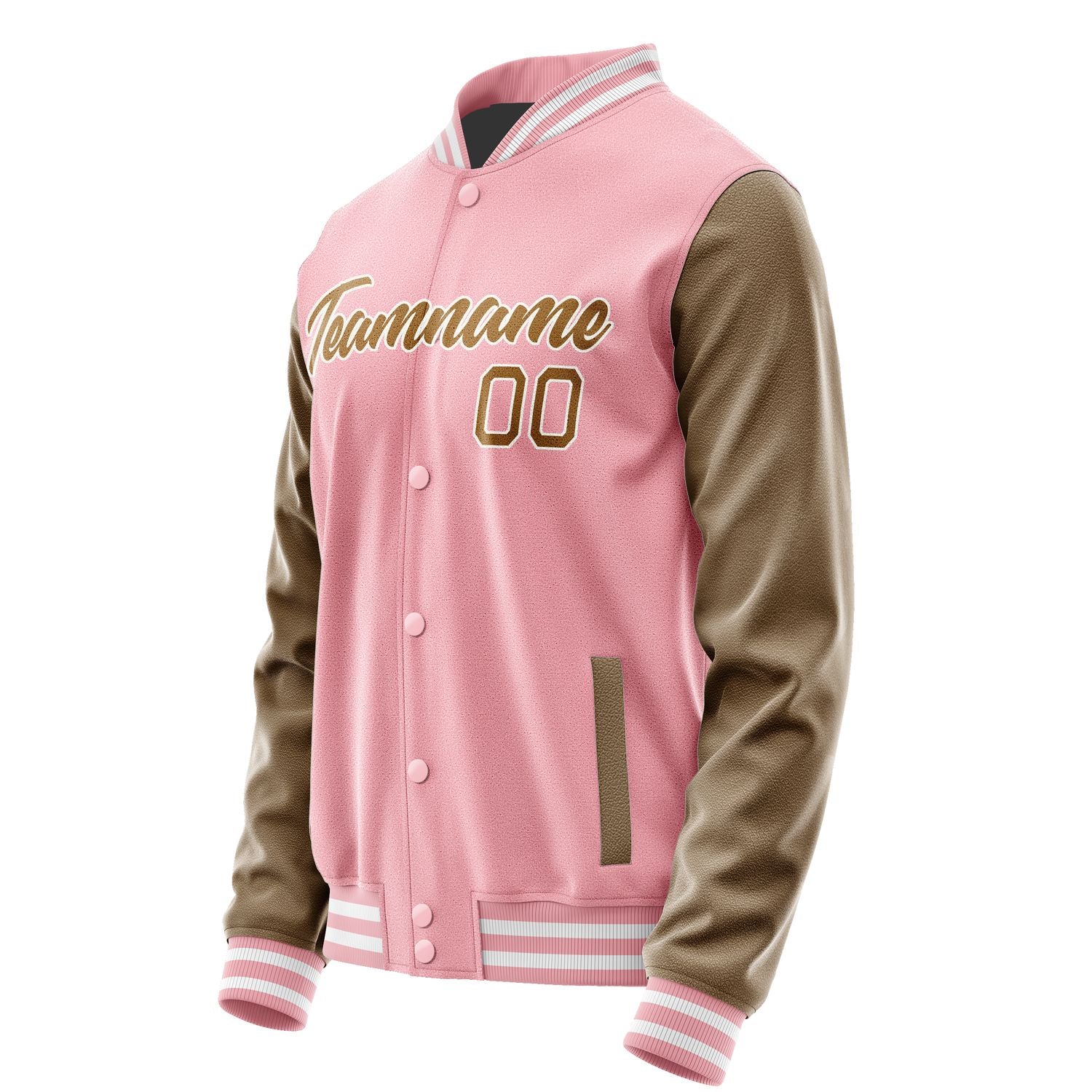 Maßgeschneidertes Rosa Khaki Jacke JA2121222118B21822