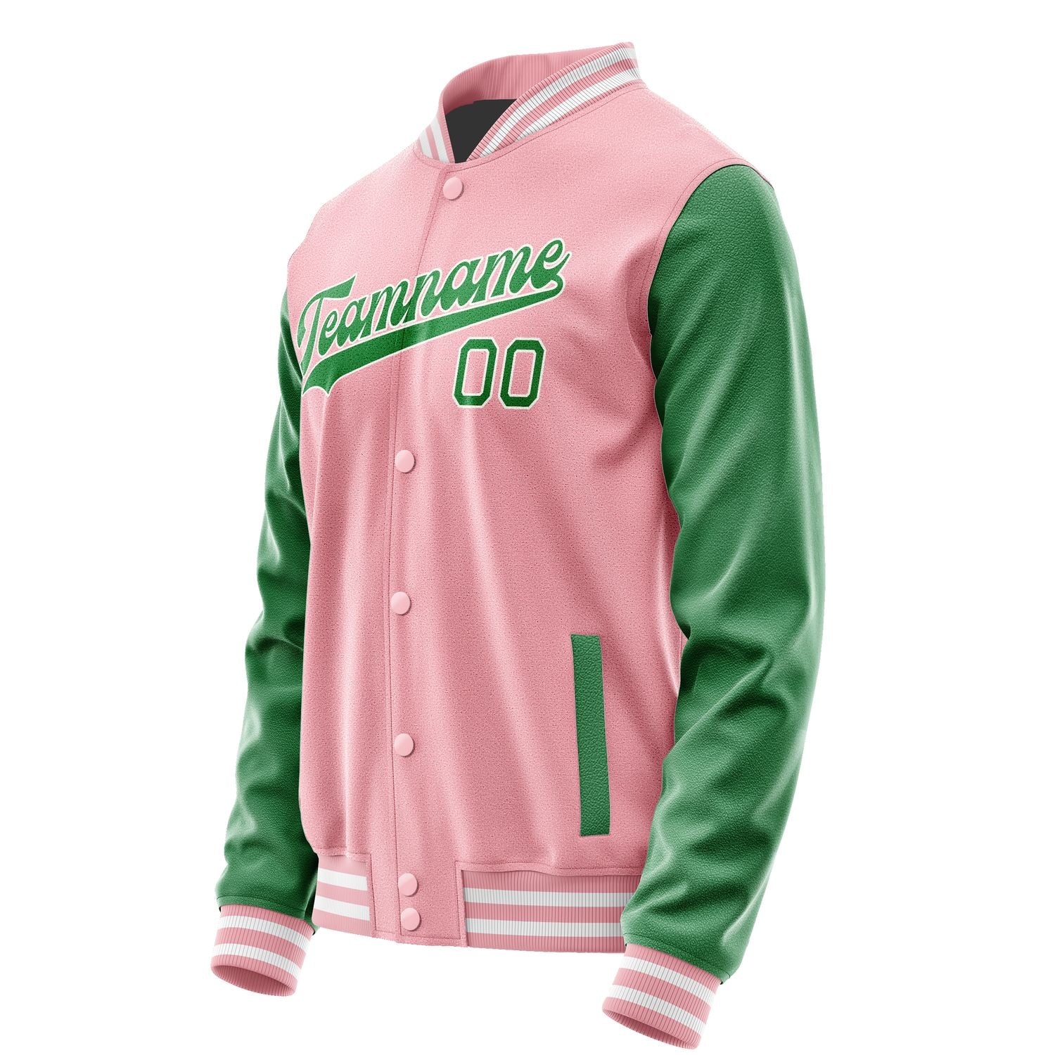 Maßgeschneidertes Rosa Smaragdgrün Jacke JA2121242118B31824