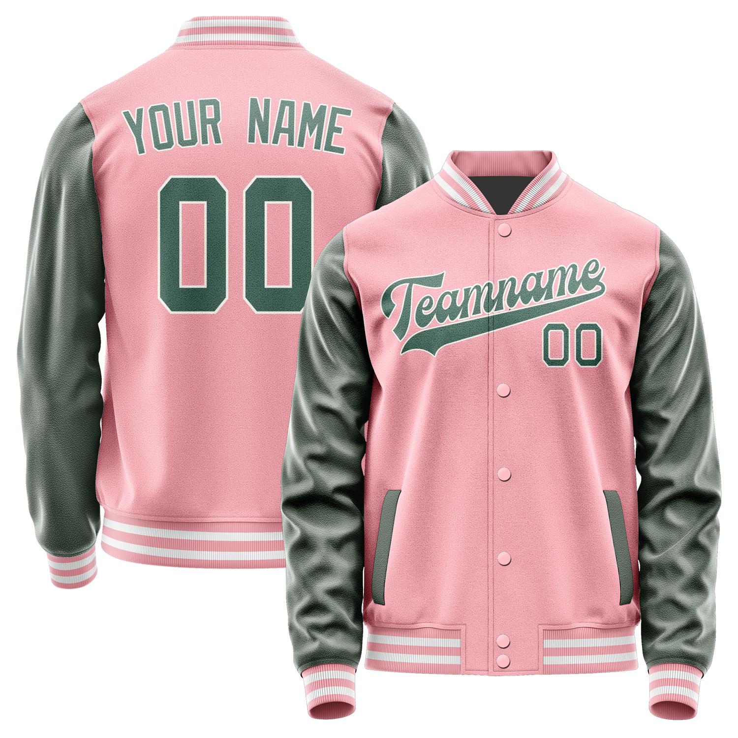 Maßgeschneidertes Rosa Blaugrün Jacke JA2121272118B31827