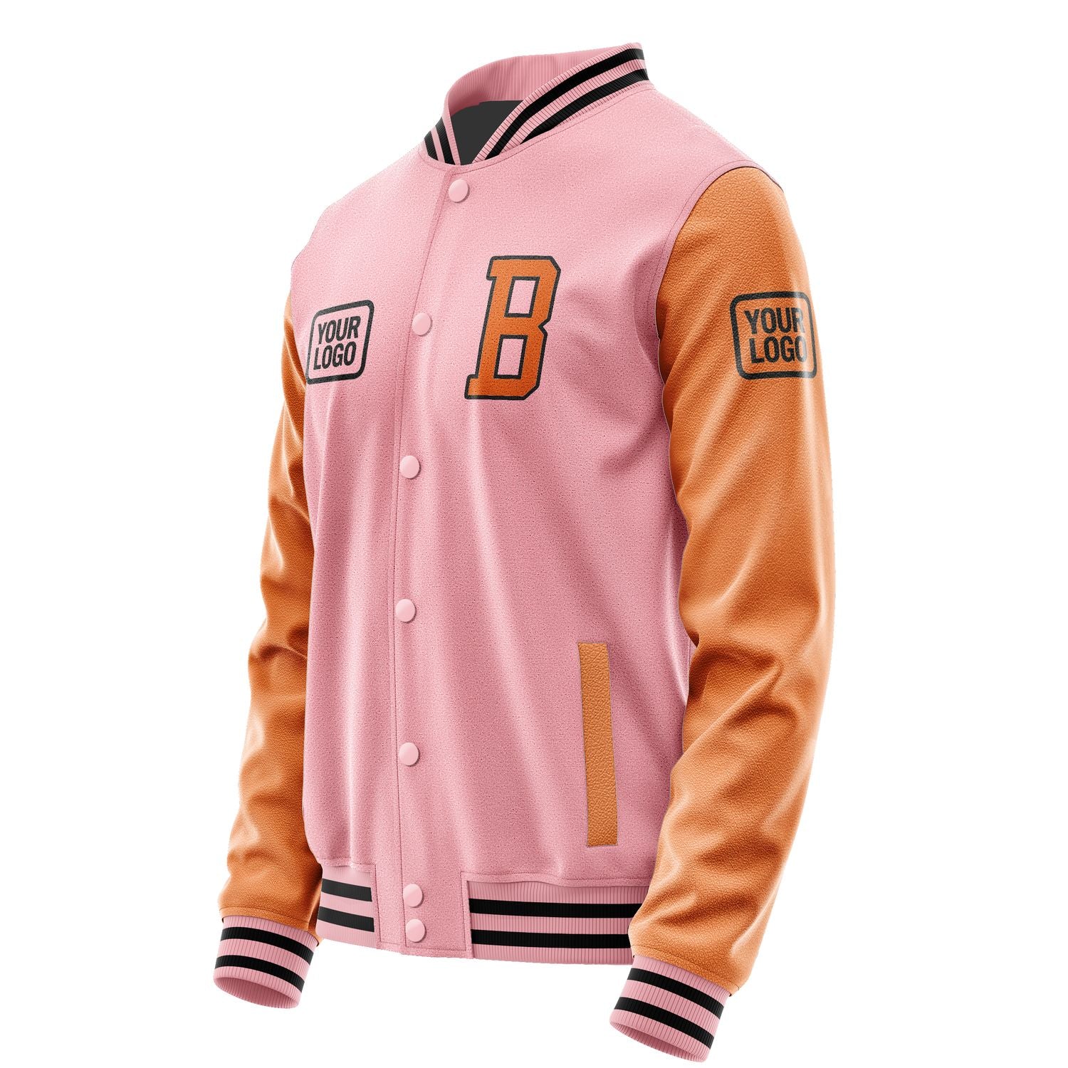 Maßgeschneidertes Rosa Orange Jacke JA212128211717282817