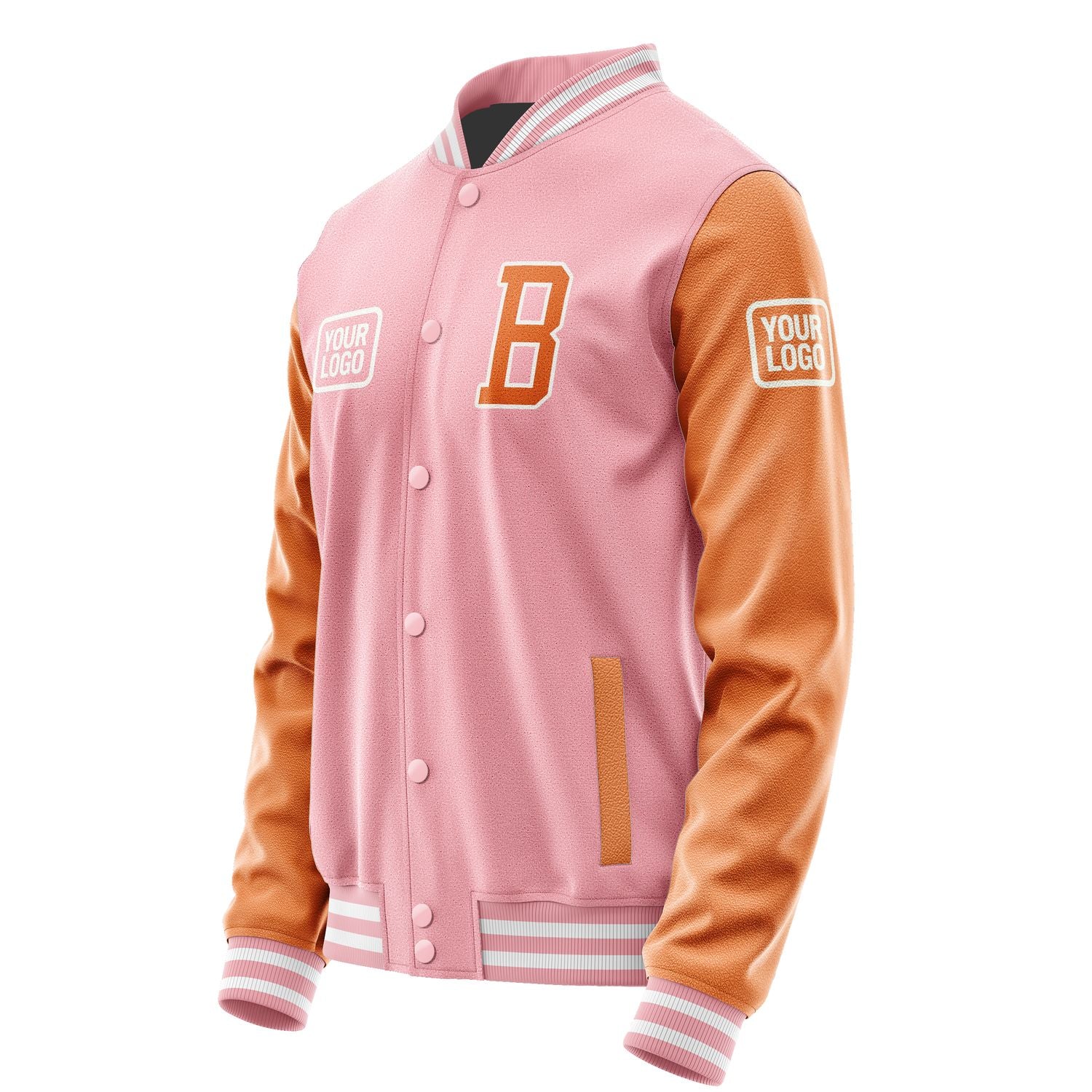 Maßgeschneidertes Rosa Orange Jacke JA212128211818282818