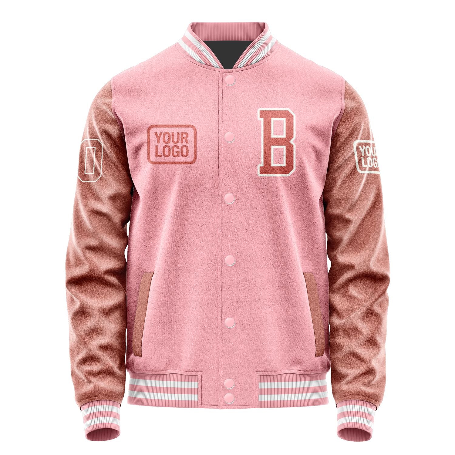 Maßgeschneidertes Rosa Kupferrose Jacke JA212129211818292918