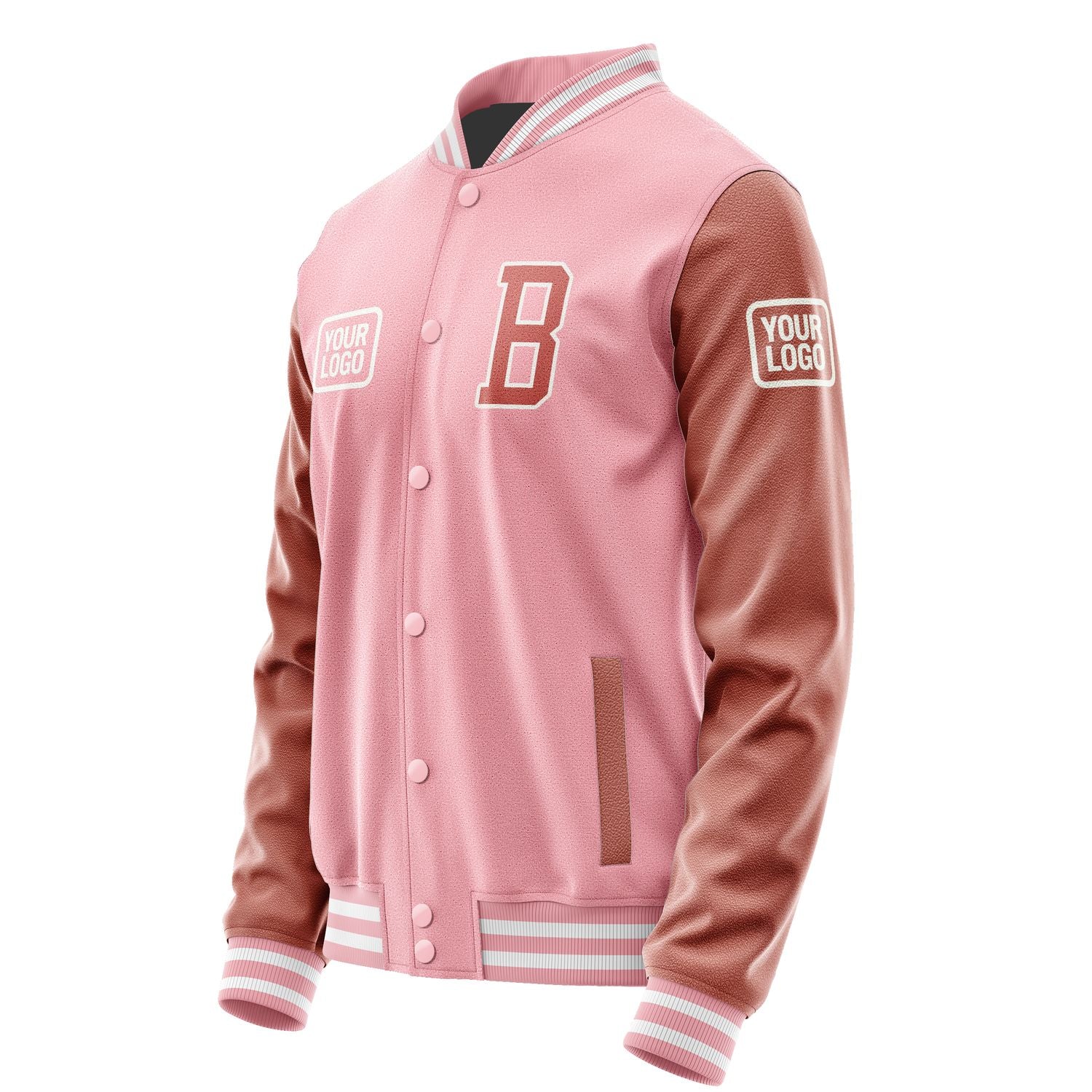 Maßgeschneidertes Rosa Kupferrose Jacke JA212129211818292918