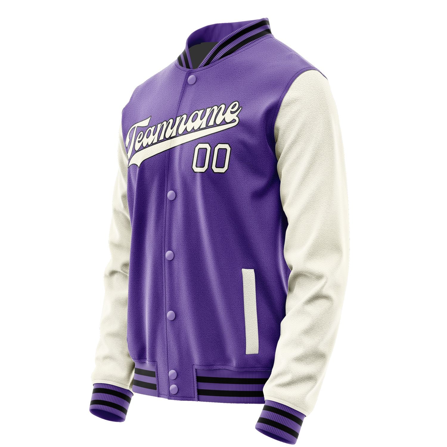 Maßgeschneidertes Lavendel Beige Jacke JA2323032317B31703