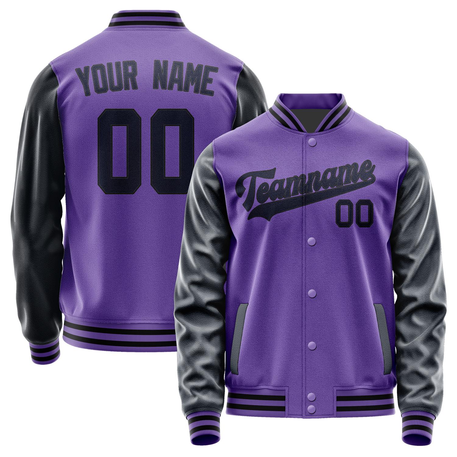Maßgeschneidertes Lavendel Stahlblau Jacke JA2323112317B31711