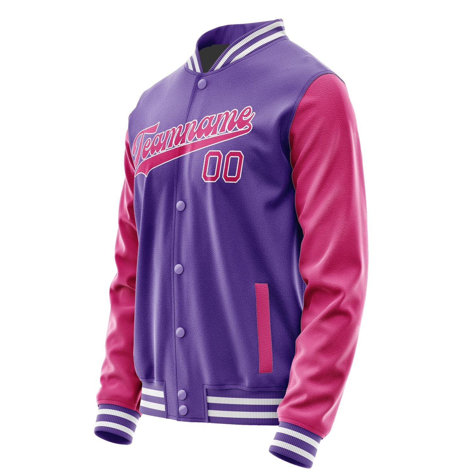 Maßgeschneidertes Lavendel Rosarot Jacke JA2323132318B31813
