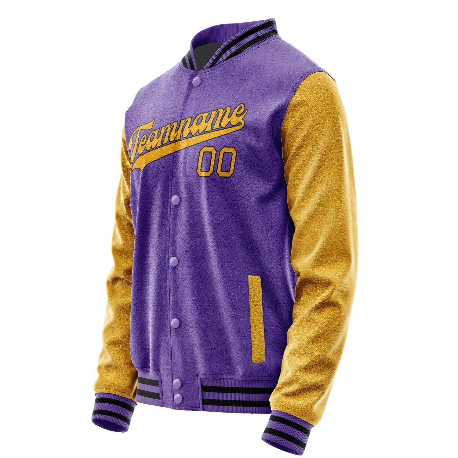 Maßgeschneidertes Lavendel Gelb Jacke JA2323192317B31719