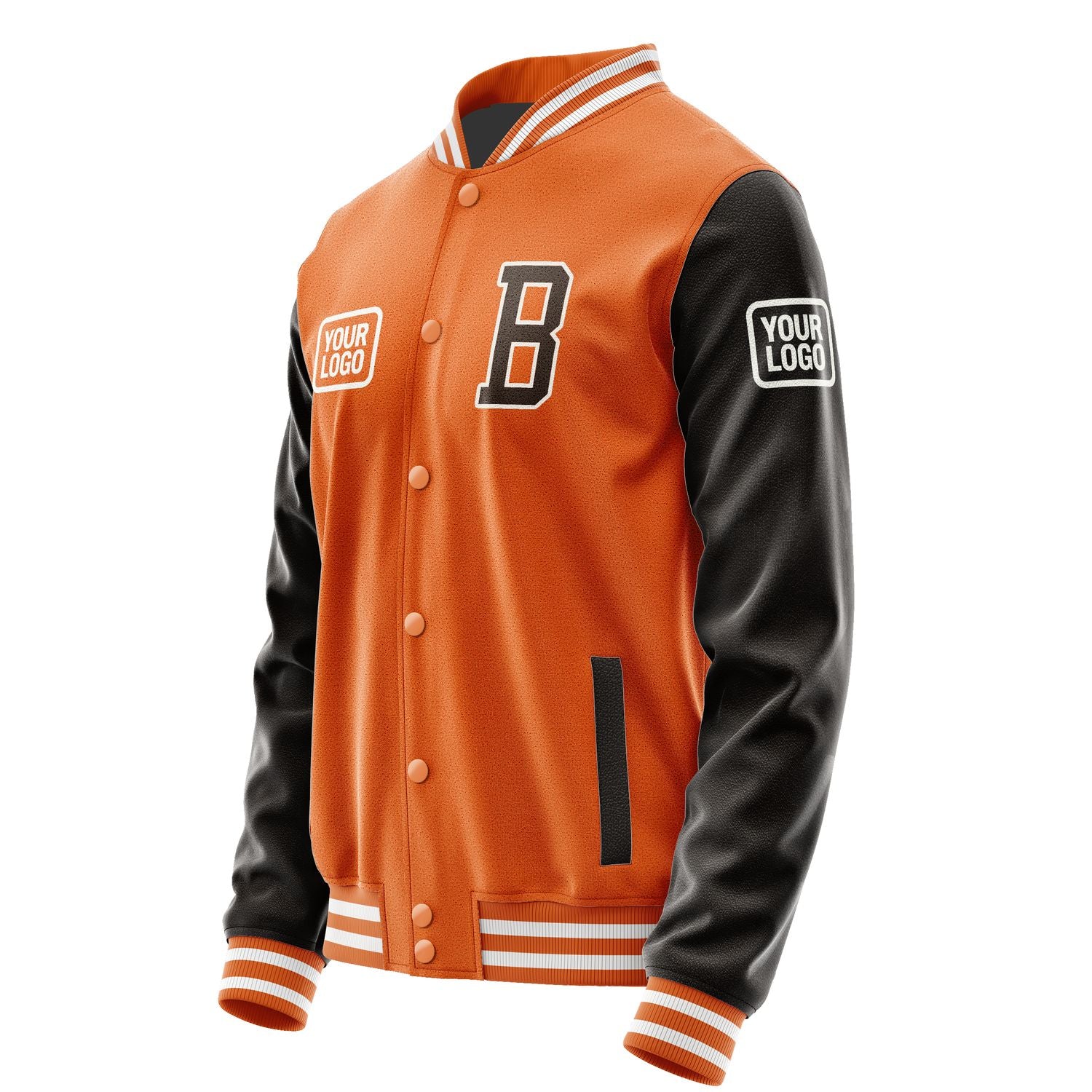 Maßgeschneidertes Orange Braun Jacke JA282801281818010118