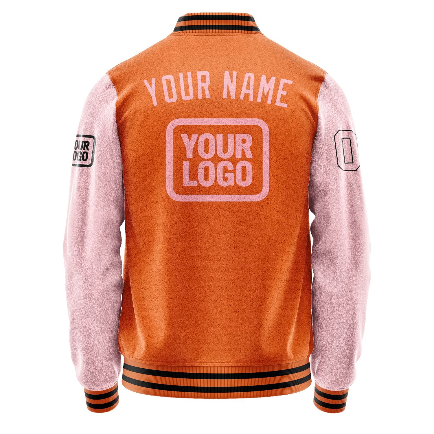 Maßgeschneidertes Orange Rosa Jacke JA282821281717212117