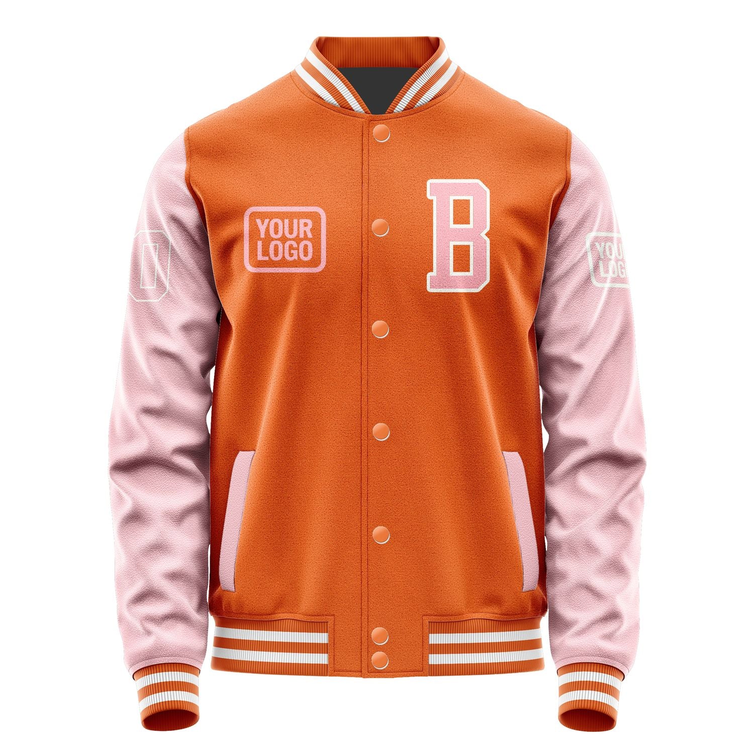 Maßgeschneidertes Orange Rosa Jacke JA282821281818212118