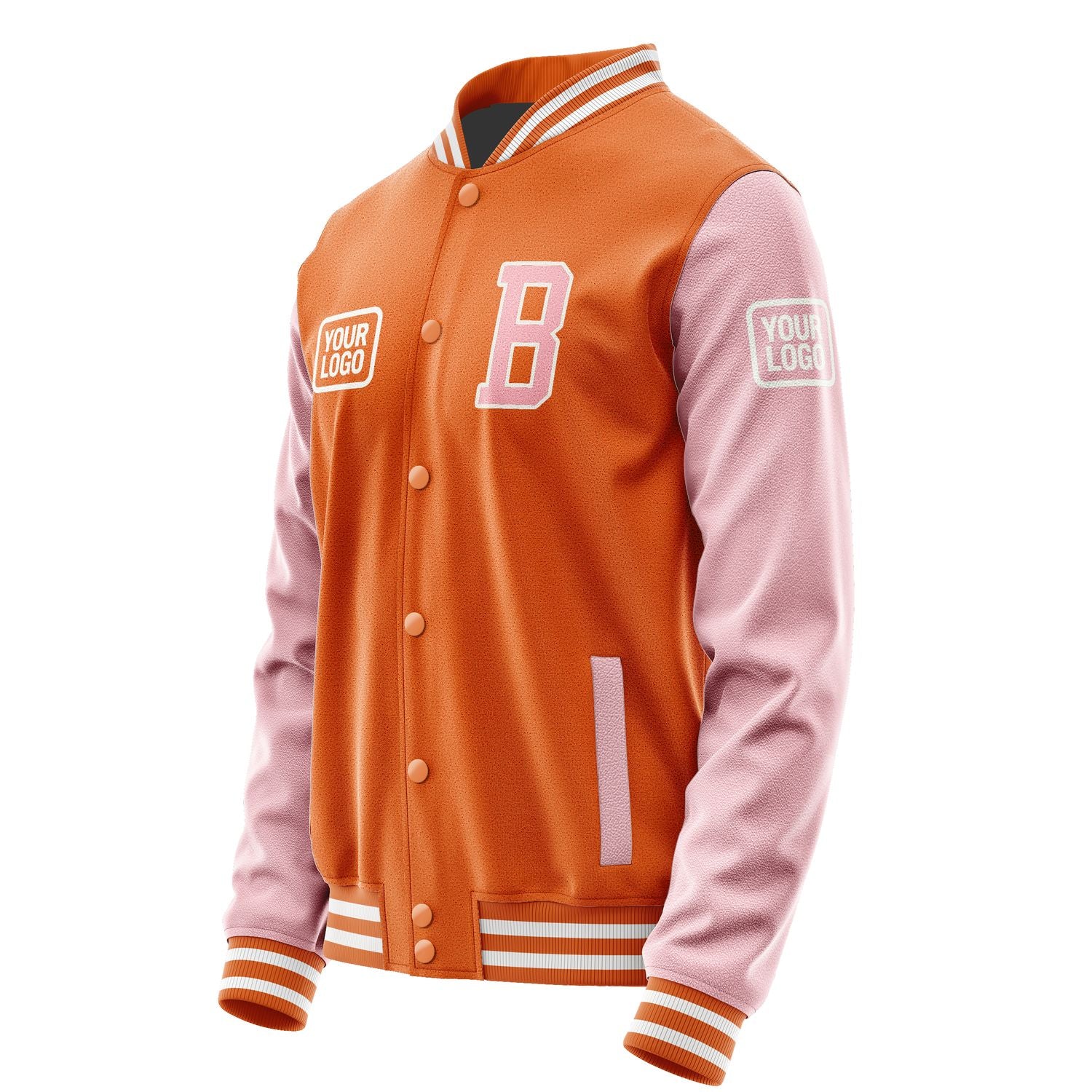 Maßgeschneidertes Orange Rosa Jacke JA282821281818212118