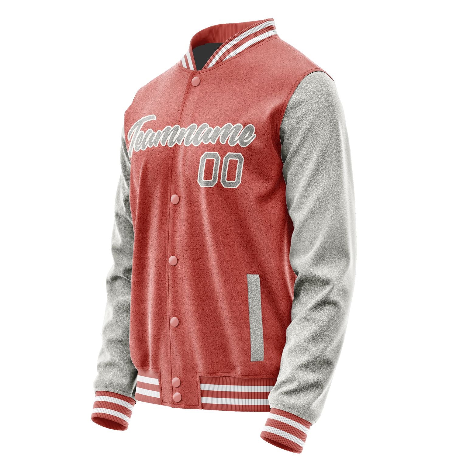 Maßgeschneidertes Kupferrose Grau Jacke JA2929042917B21704