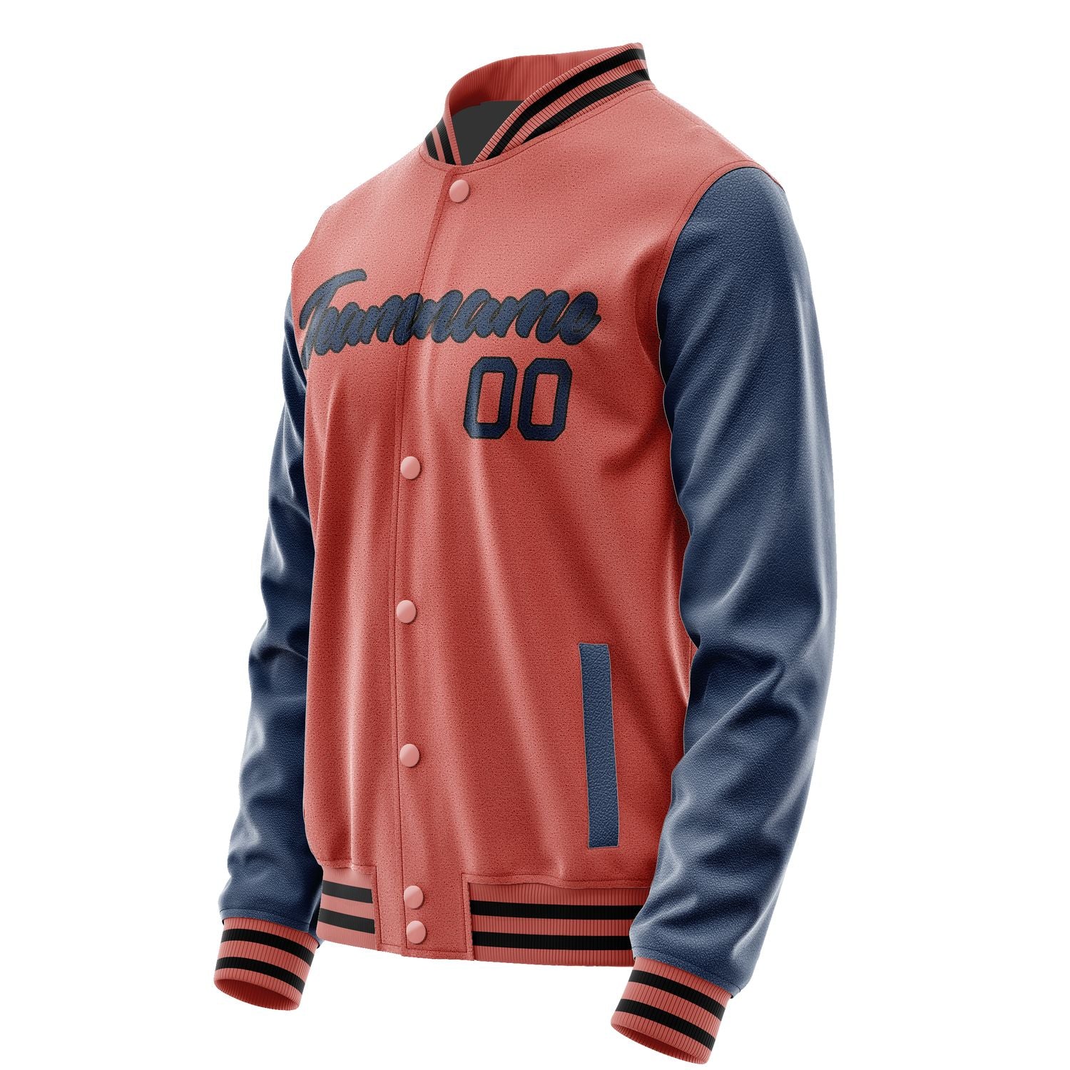 Maßgeschneidertes Kupferrose Himmelblau Jacke JA2929092918B21809