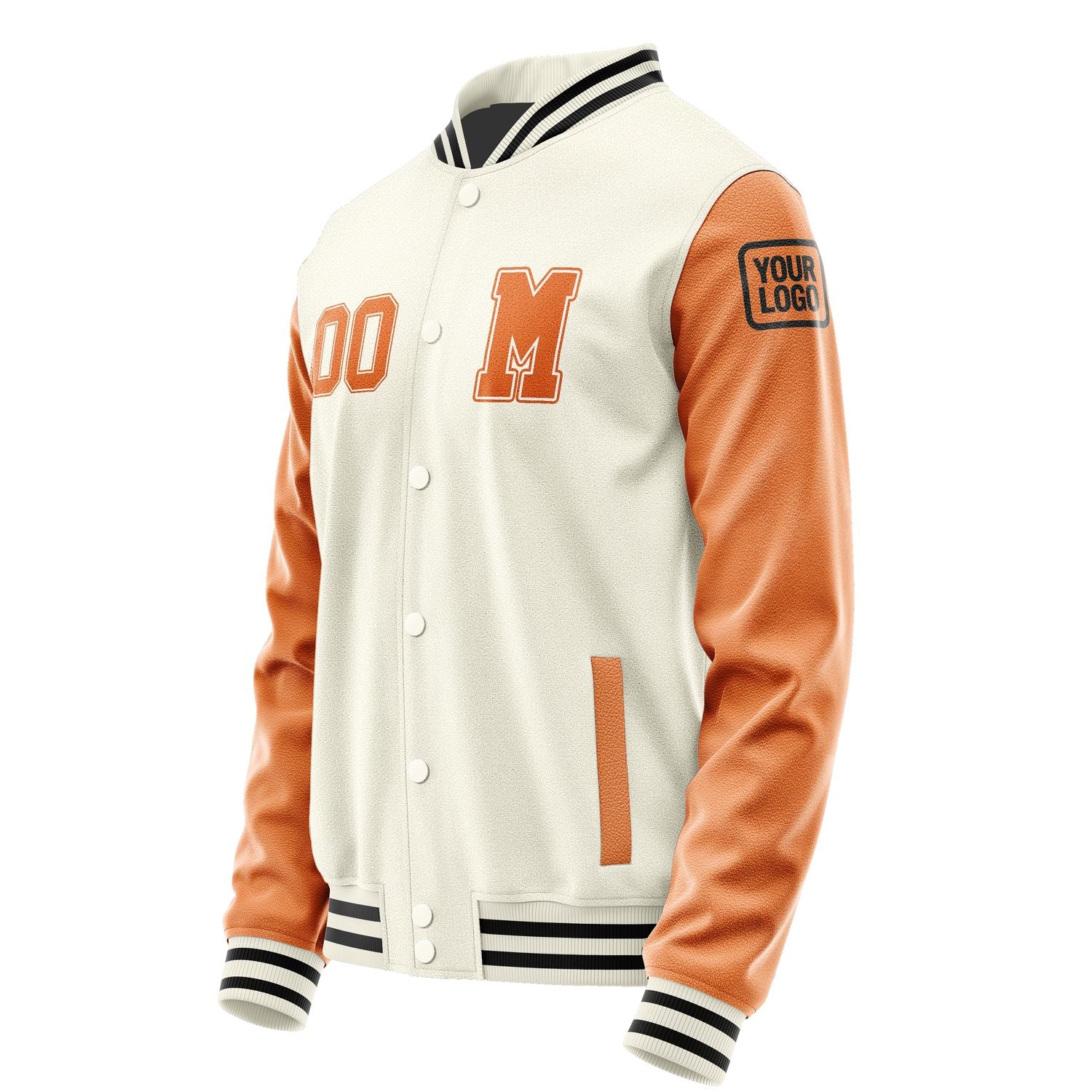 Maßgeschneidertes Beige Orange Jacke JB0303280317281817