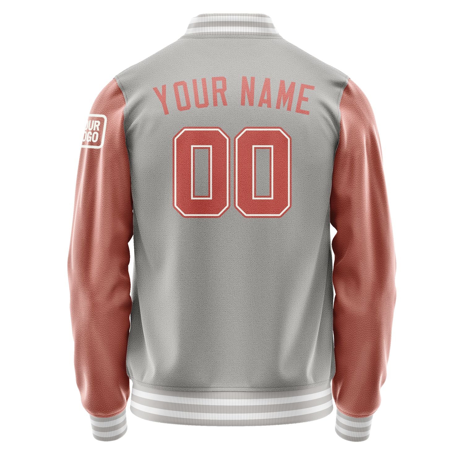 Maßgeschneidertes Grau Kupferrose Jacke JB0404290418291818