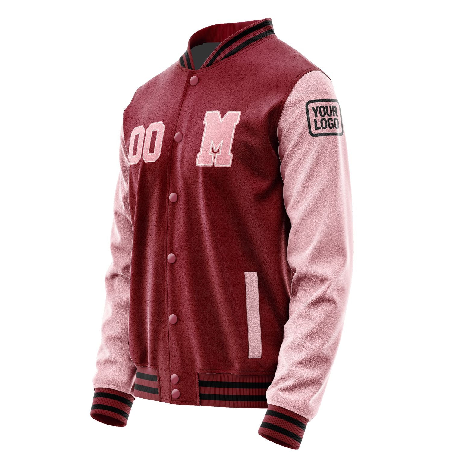 Maßgeschneidertes Karmesinrot Rosa Jacke JB1515211517211817